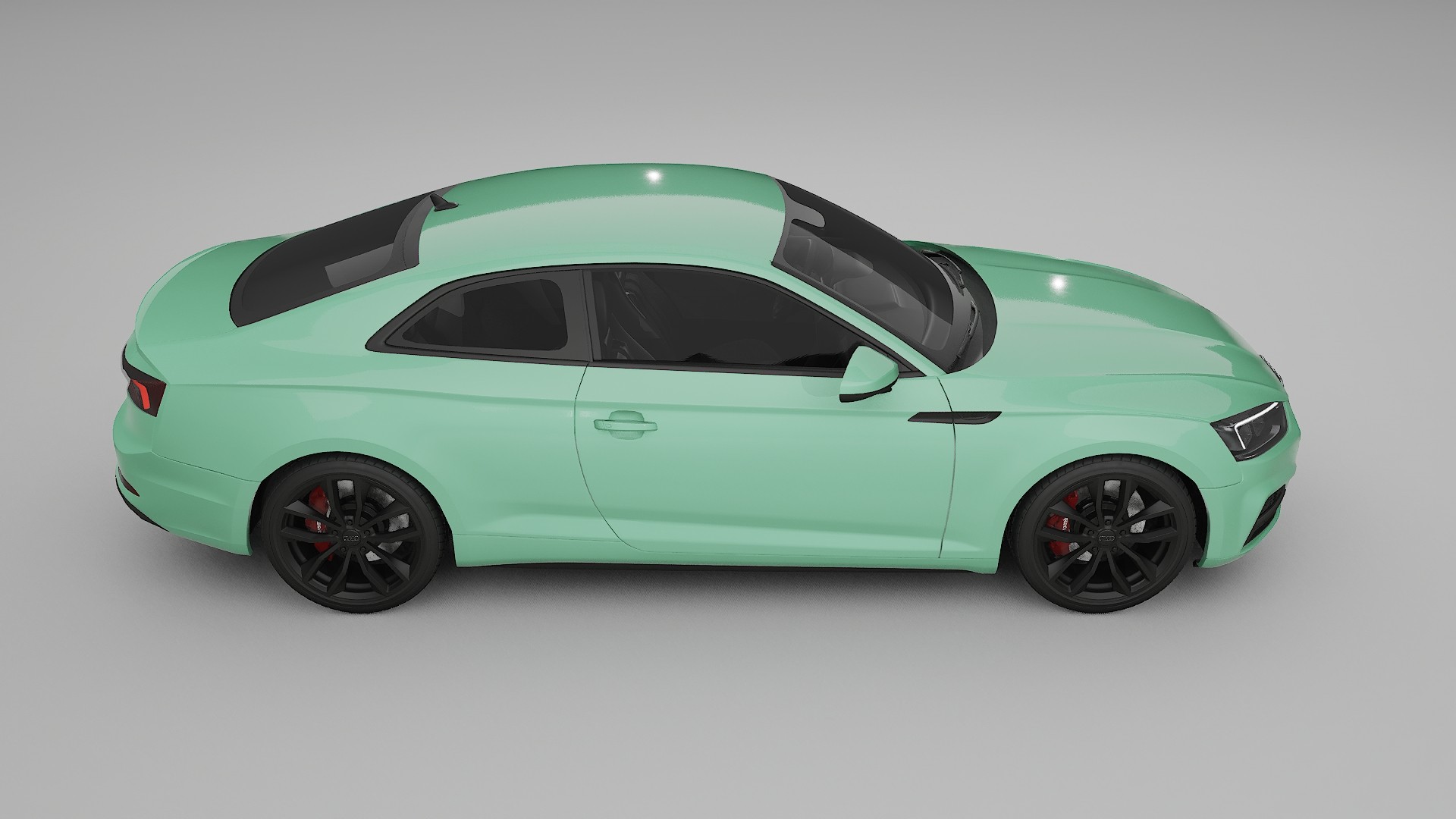 Audi S5 B9 prefacelift pre-LCI TPU Paint Protection Film | DUSTY Color Change PPF Full Pre-Cut Kit