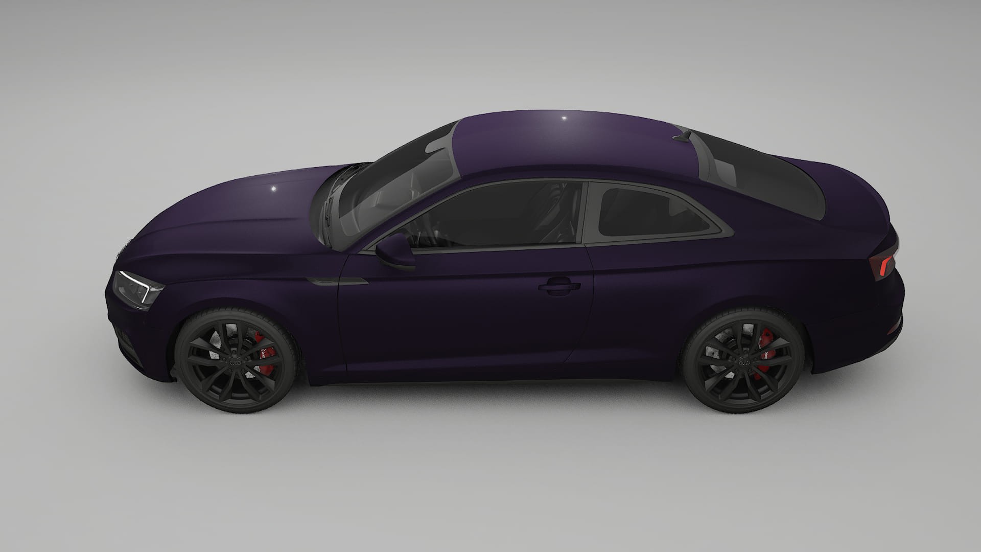 Audi S5 B9 prefacelift pre-LCI TPU Paint Protection Film | VIOLET Color Change PPF Full Pre-Cut Kit