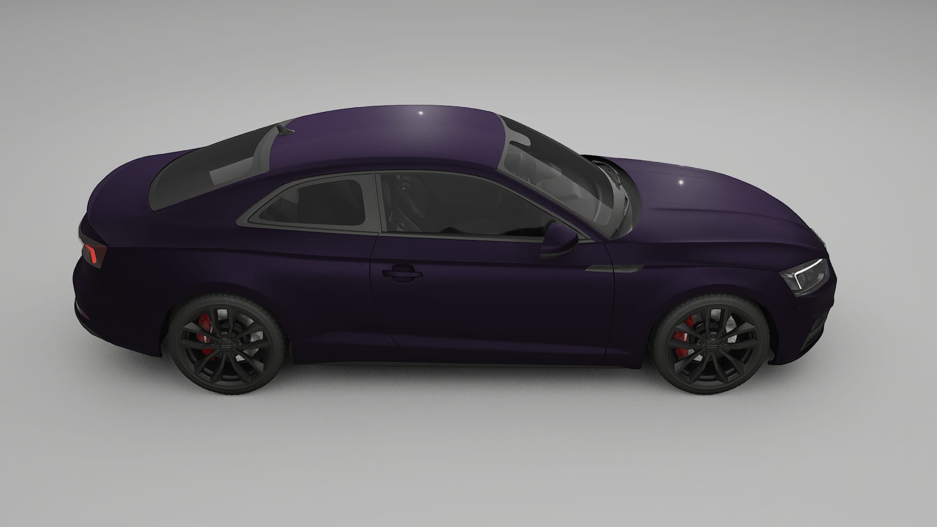Audi S5 B9 prefacelift pre-LCI TPU Paint Protection Film | VIOLET Color Change PPF Full Pre-Cut Kit