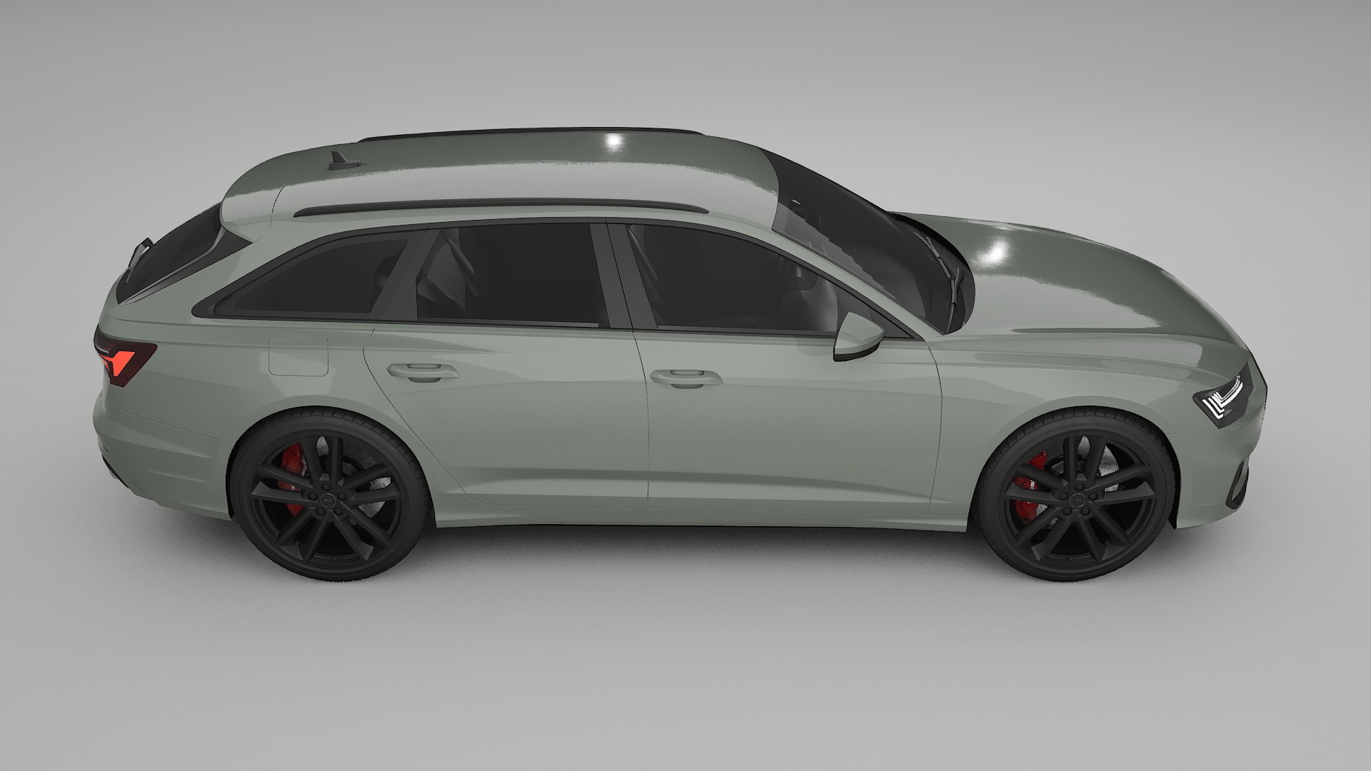 Audi S6 Avant prefacelift pre-LCI C8 TPU Paint Protection Film | SLATE Color Change PPF Full Pre-Cut Kit