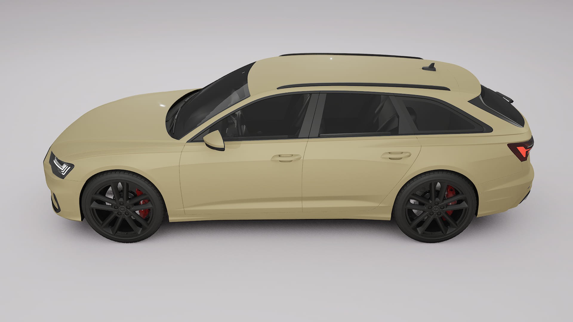 Audi S6 Avant prefacelift pre-LCI C8 TPU Paint Protection Film | SAND Color Change PPF Full Pre-Cut Kit