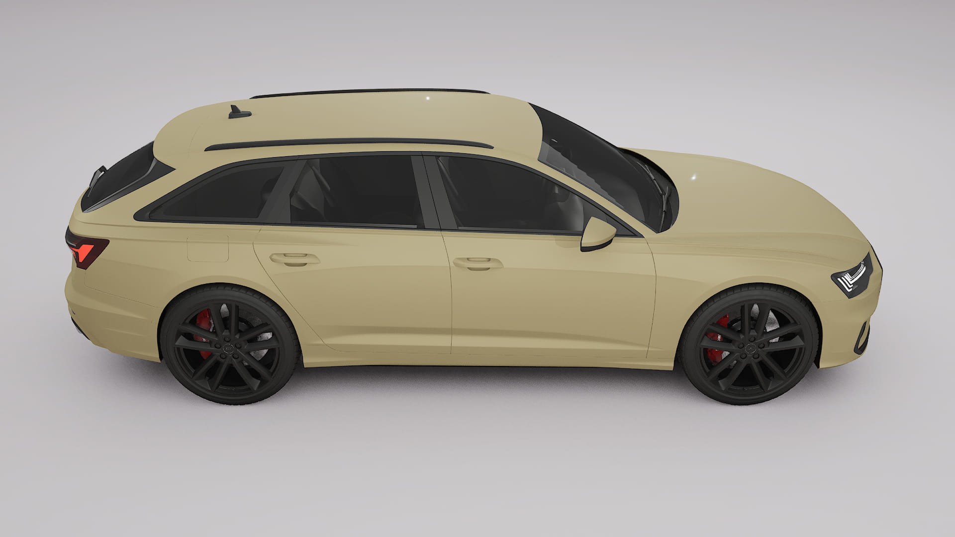 Audi S6 Avant prefacelift pre-LCI C8 TPU Paint Protection Film | SAND Color Change PPF Full Pre-Cut Kit