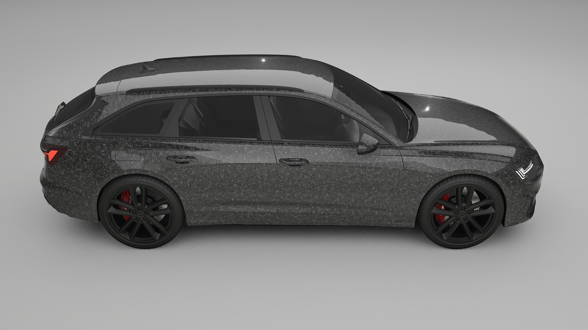 Audi S6 Avant prefacelift pre-LCI C8 TPU Paint Protection Film | FORGED S Color Change PPF Full Pre-Cut Kit