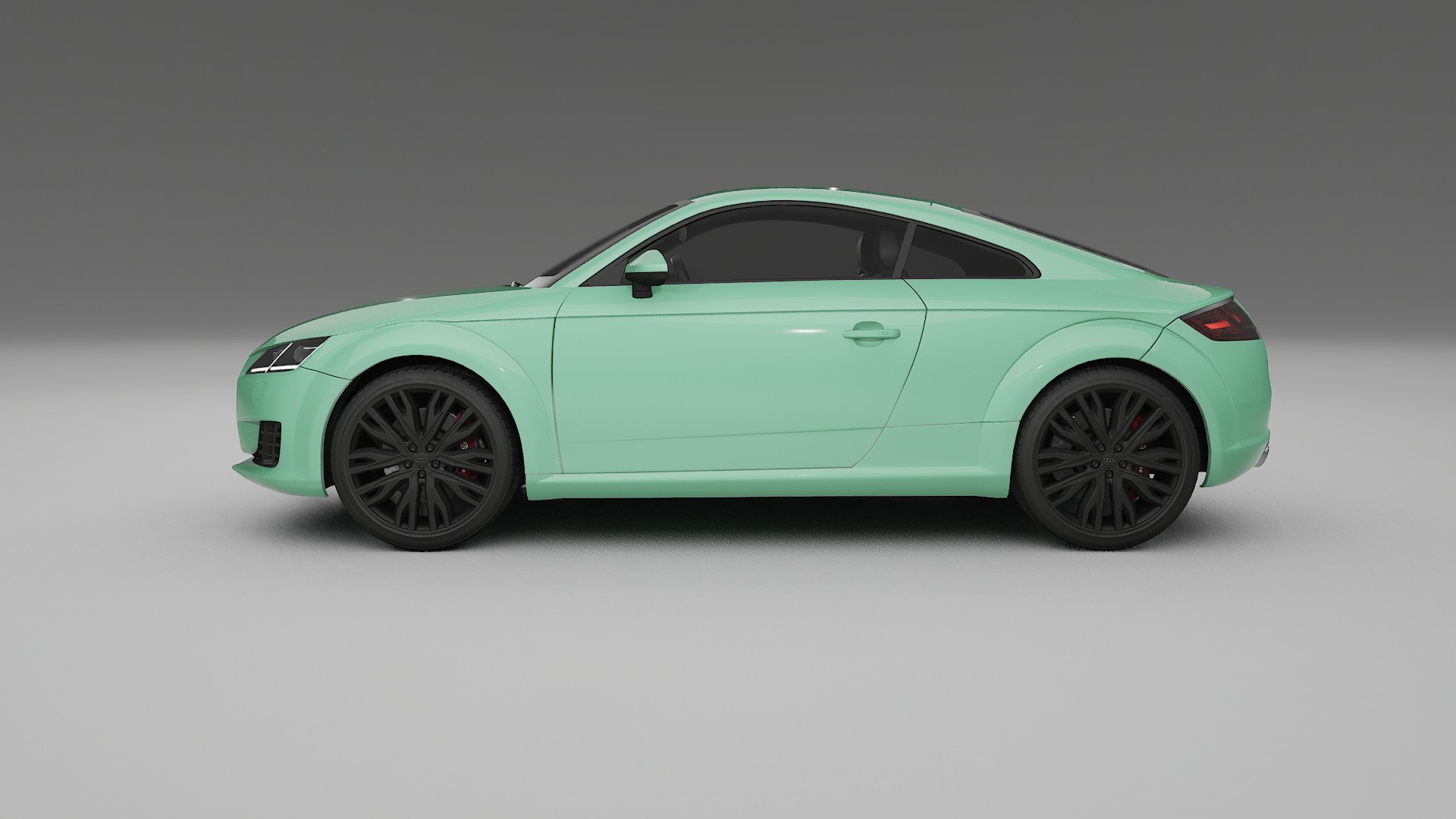 Audi TT Coupe 8S prefacelift pre-LCI TPU Paint Protection Film | DUSTY Color Change PPF Full Pre-Cut Kit