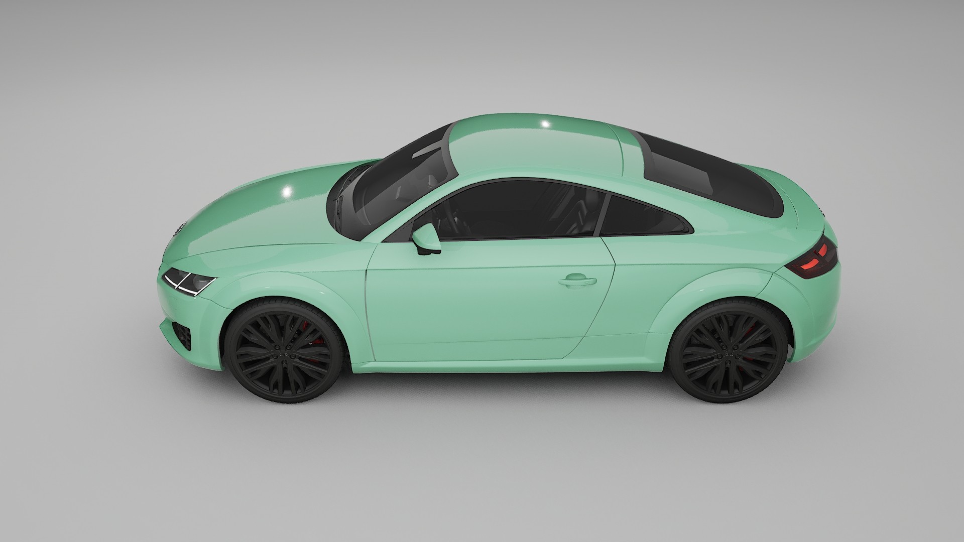 Audi TT Coupe 8S prefacelift pre-LCI TPU Paint Protection Film | DUSTY Color Change PPF Full Pre-Cut Kit