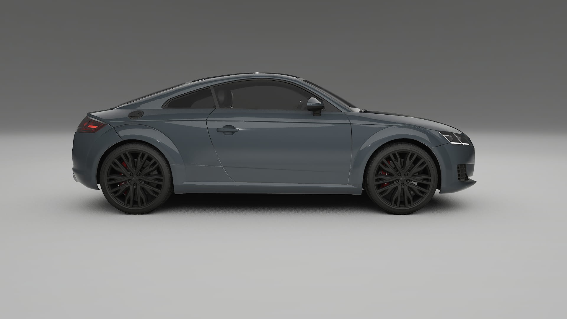 Audi TT Coupe 8S prefacelift pre-LCI TPU Paint Protection Film | GRANITE Color Change PPF Full Pre-Cut Kit