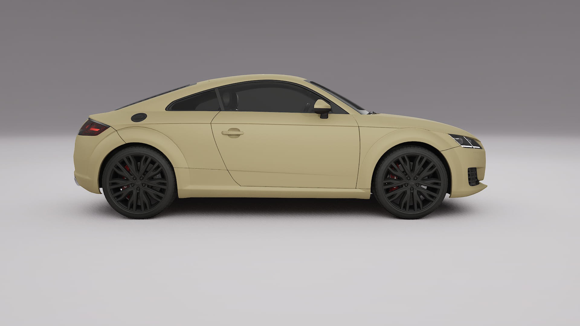 Audi TT Coupe 8S prefacelift pre-LCI TPU Paint Protection Film | SAND Color Change PPF Full Pre-Cut Kit