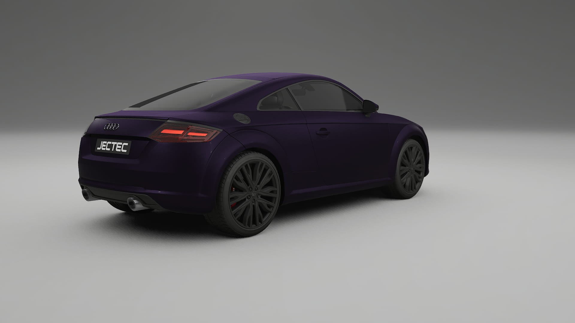 Audi TT Coupe 8S prefacelift pre-LCI TPU Paint Protection Film | VIOLET Color Change PPF Full Pre-Cut Kit