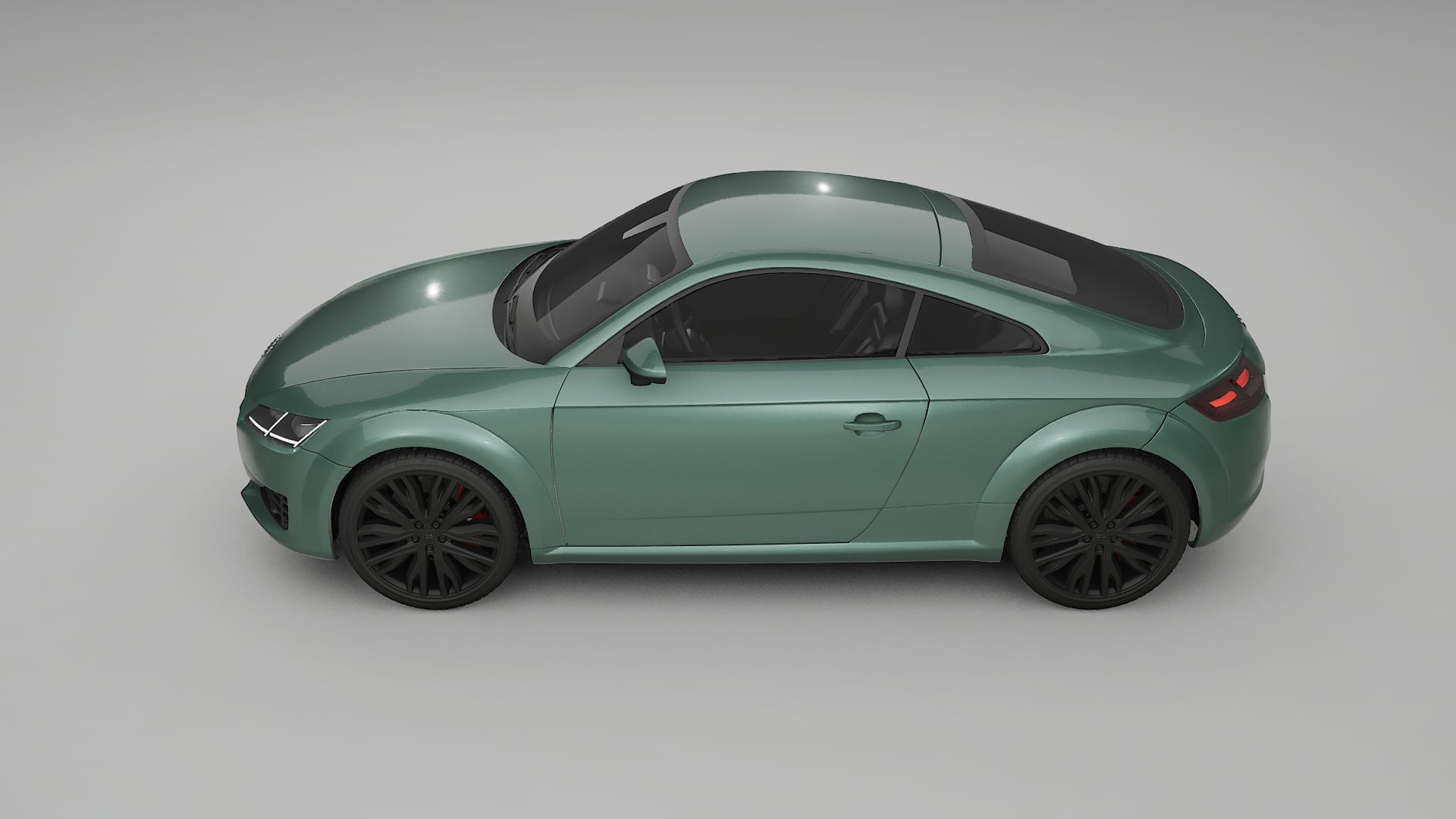 Audi TT Coupe 8S prefacelift pre-LCI TPU Paint Protection Film | EVERGREEN Color Change PPF Full Pre-Cut Kit