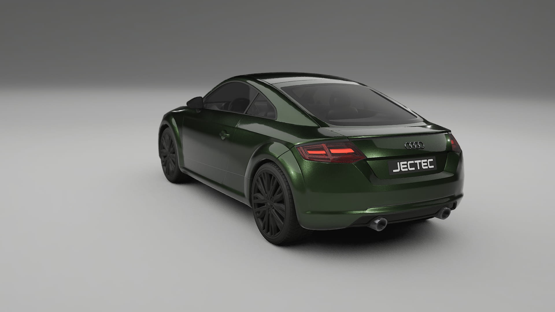 Audi TT Coupe 8S prefacelift pre-LCI TPU Paint Protection Film | LAGOON Color Change PPF Full Pre-Cut Kit