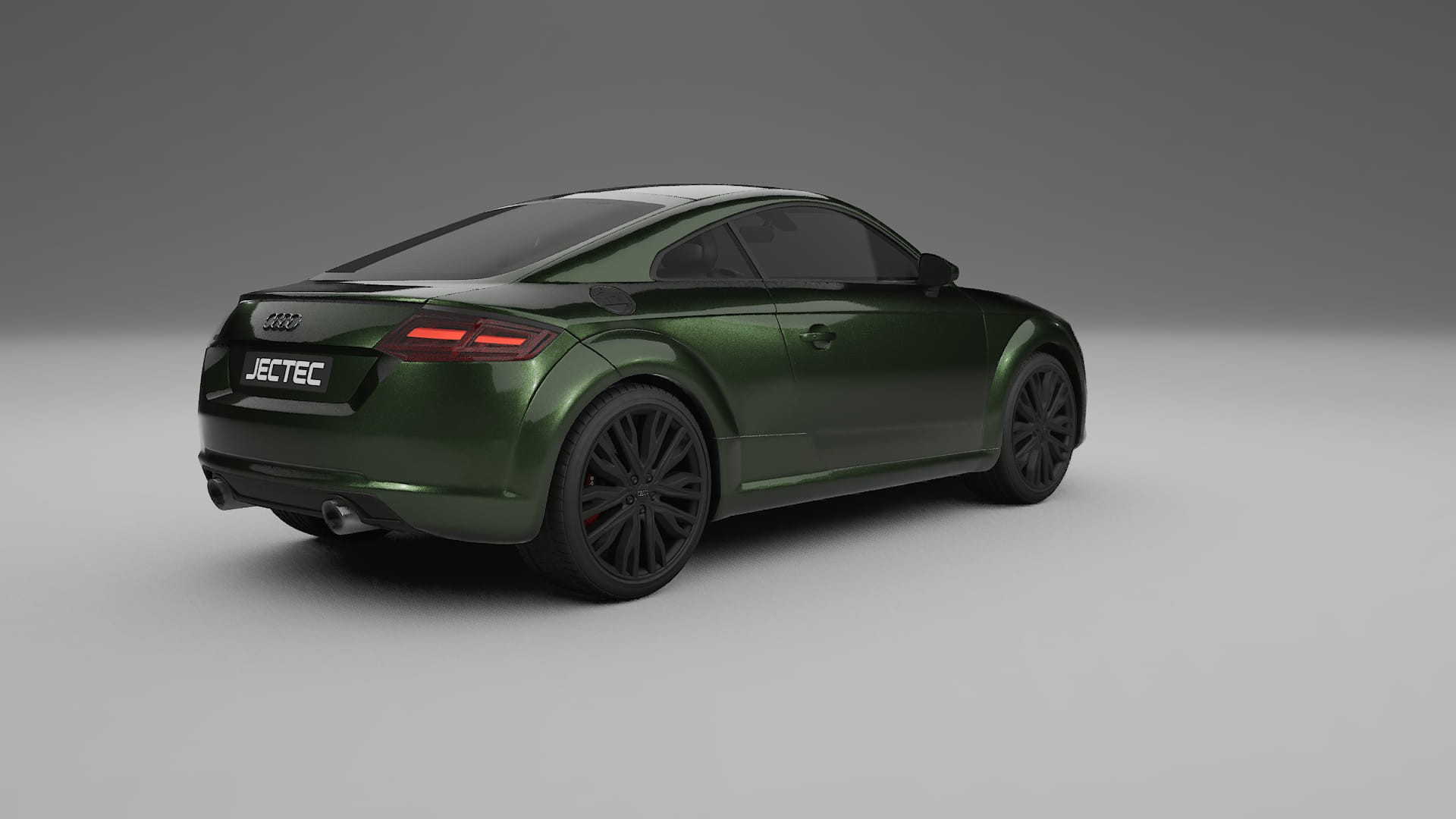 Audi TT Coupe 8S prefacelift pre-LCI TPU Paint Protection Film | LAGOON Color Change PPF Full Pre-Cut Kit