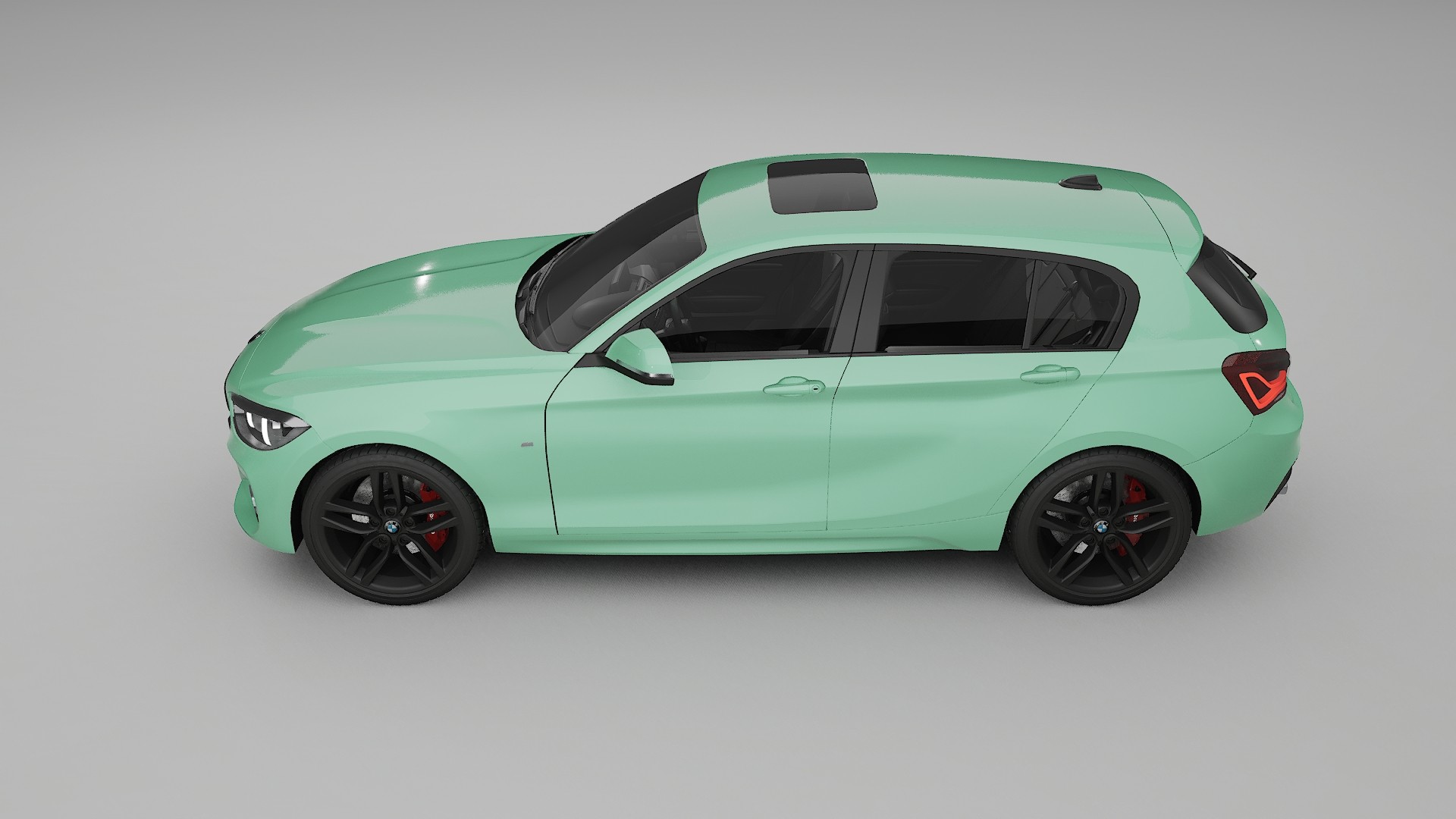 BMW 1 F20 facelift LCI TPU Paint Protection Film | DUSTY Color Change PPF Full Pre-Cut Kit