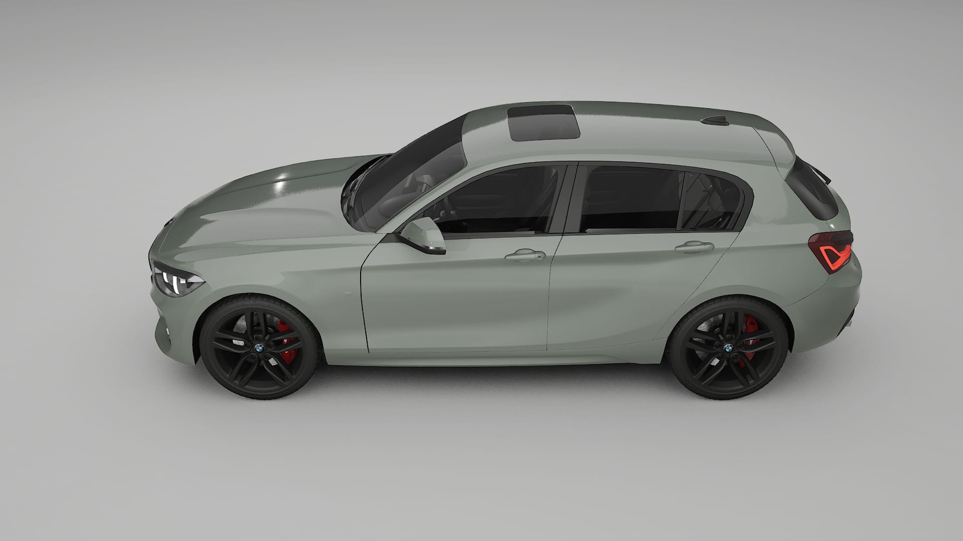 BMW 1 F20 facelift LCI TPU Paint Protection Film | SLATE Color Change PPF Full Pre-Cut Kit