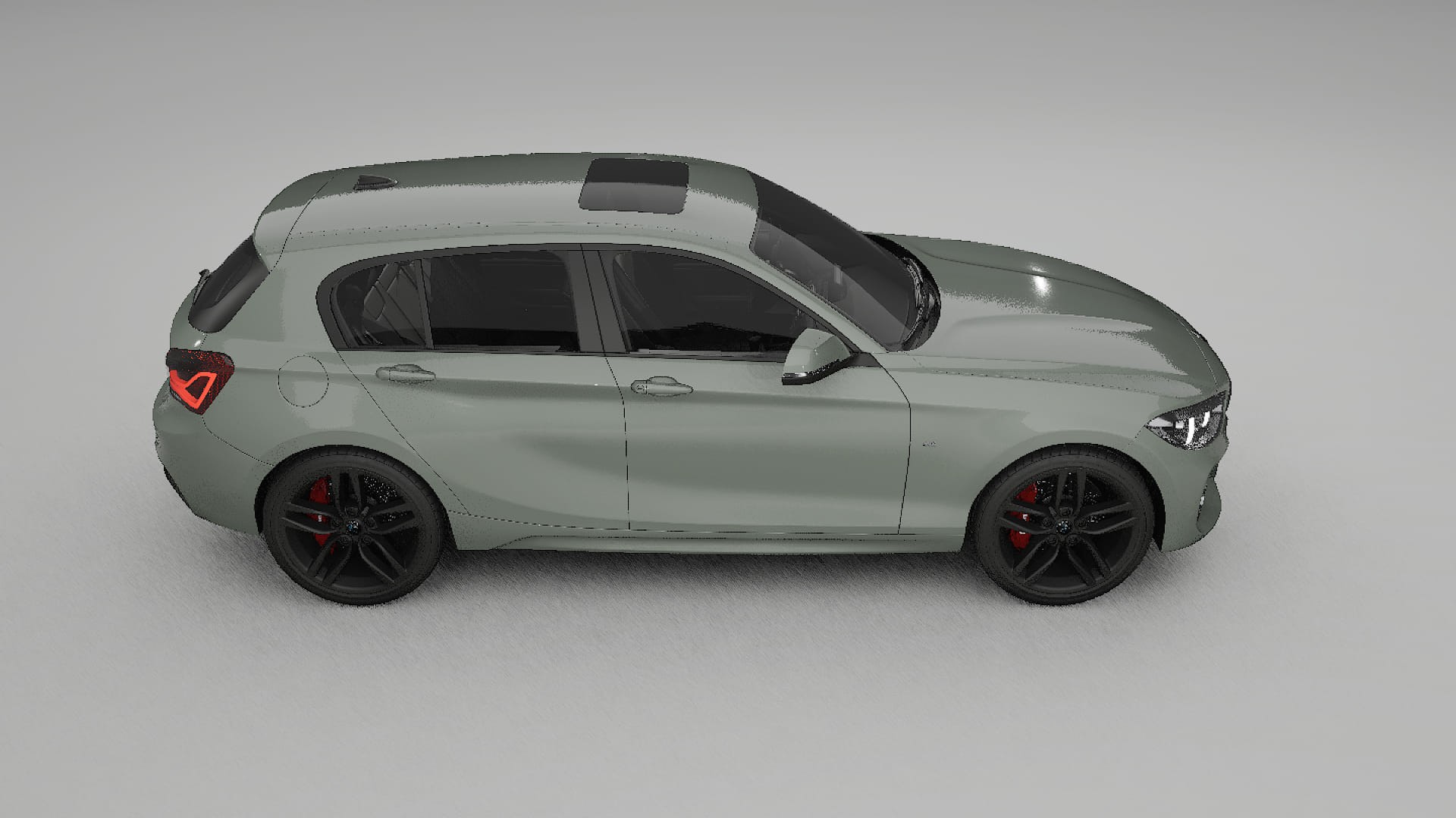 BMW 1 F20 facelift LCI TPU Paint Protection Film | SLATE Color Change PPF Full Pre-Cut Kit