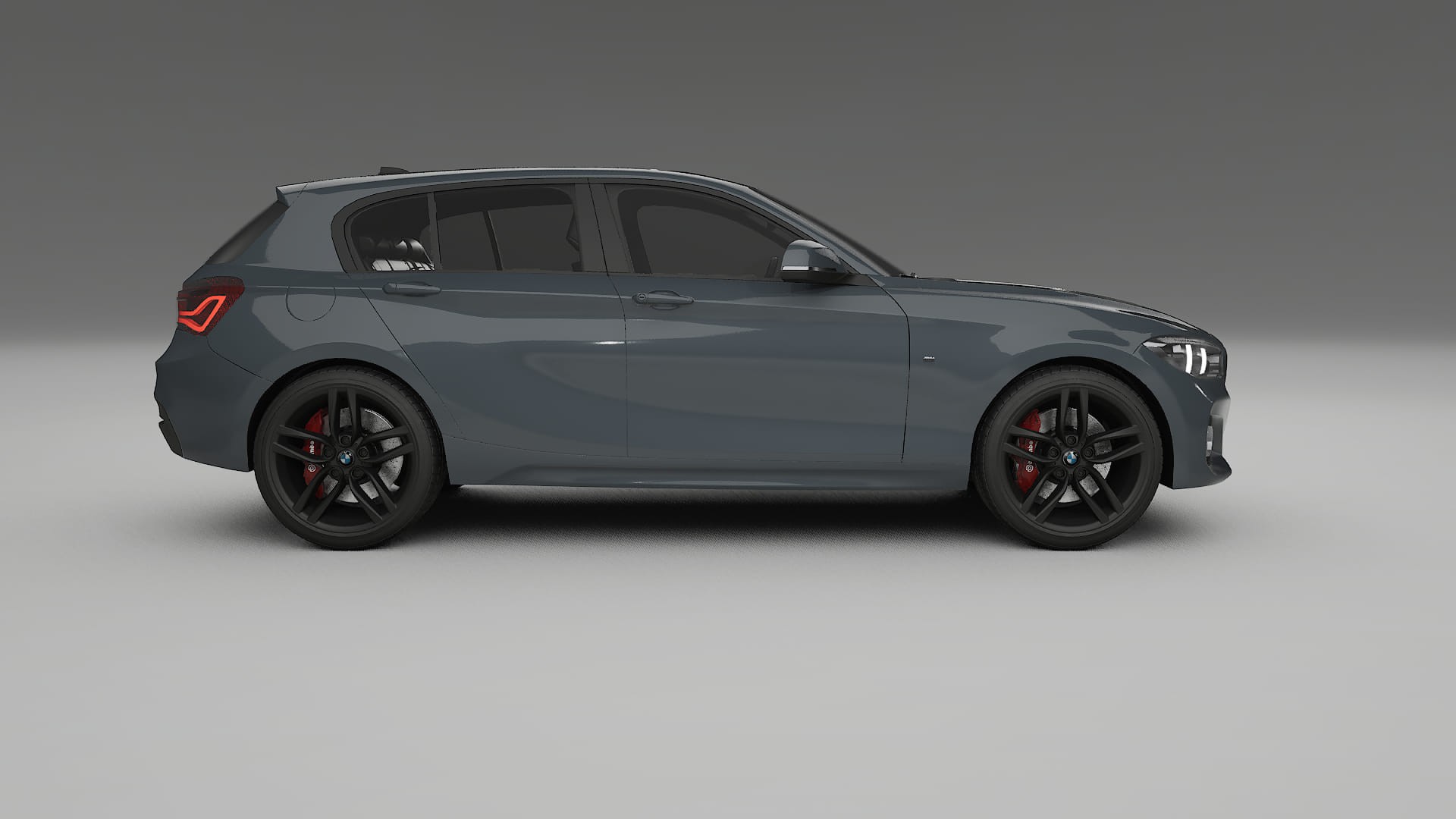 BMW 1 F20 facelift LCI TPU Paint Protection Film | GRANITE Color Change PPF Full Pre-Cut Kit