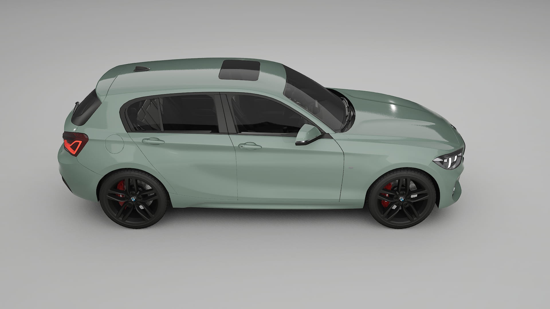 BMW 1 F20 facelift LCI TPU Paint Protection Film | CINDER Color Change PPF Full Pre-Cut Kit