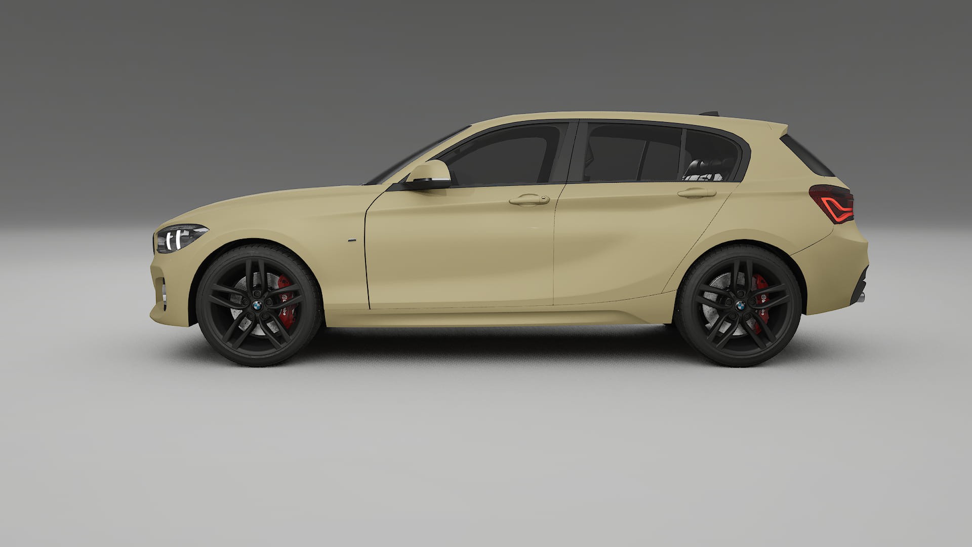 BMW 1 F20 facelift LCI TPU Paint Protection Film | SAND Color Change PPF Full Pre-Cut Kit