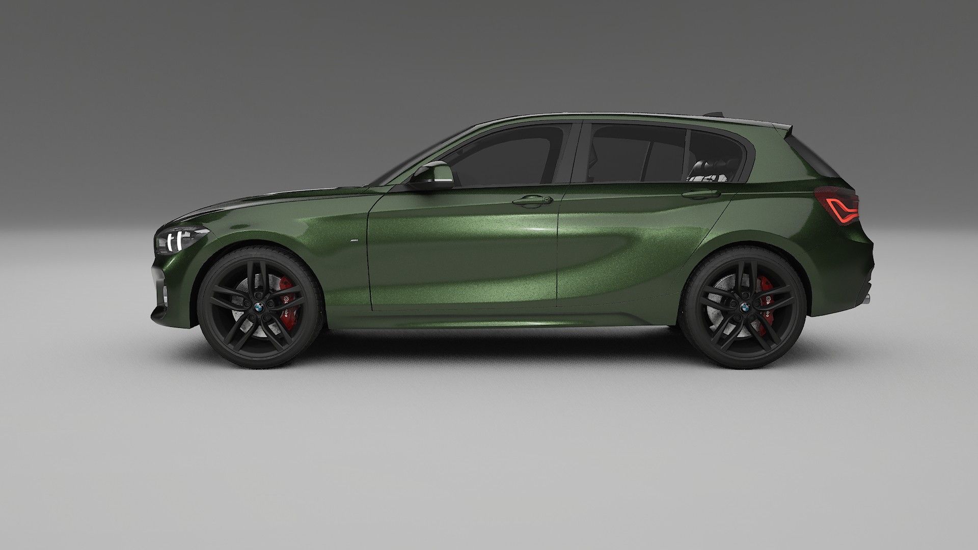BMW 1 F20 facelift LCI TPU Paint Protection Film | LAGOON Color Change PPF Full Pre-Cut Kit