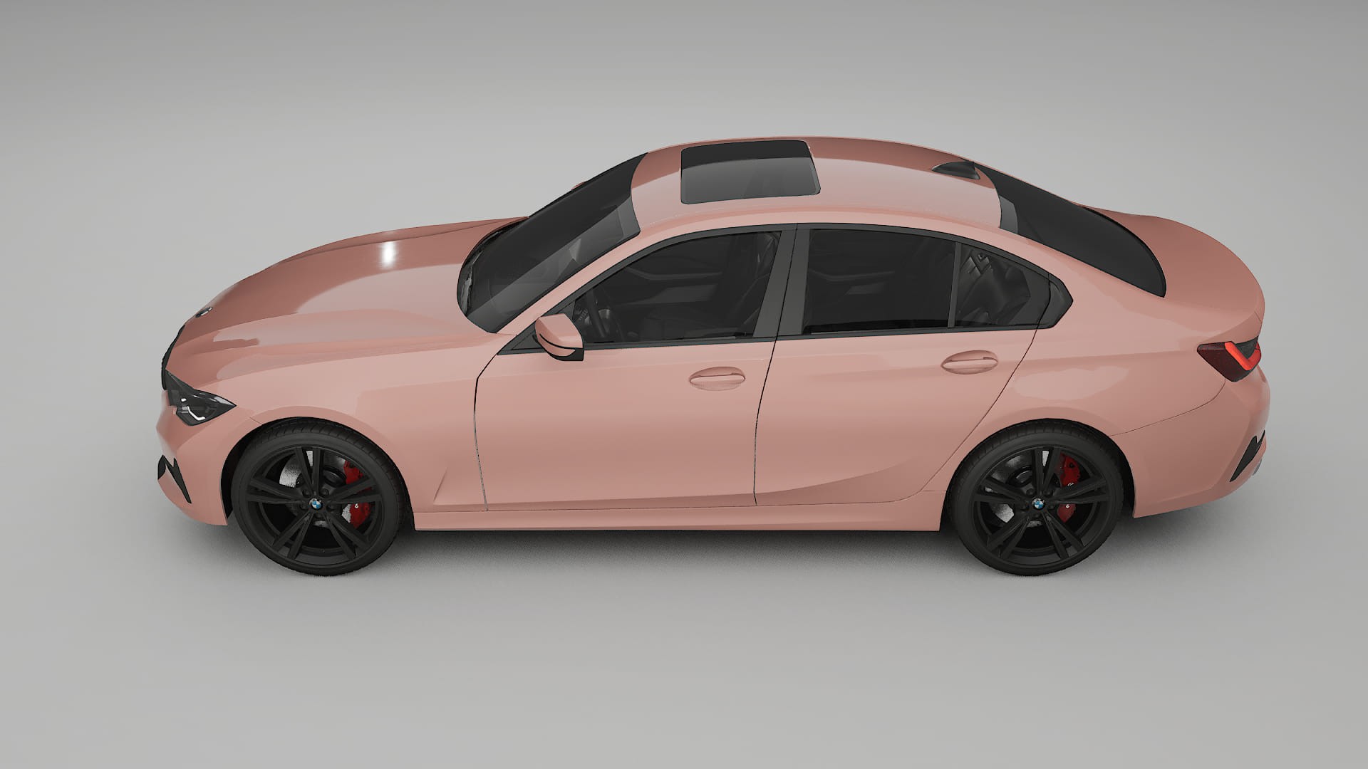 BMW 3 G20 prefacelift pre-LCI TPU Paint Protection Film | BLUSH Color Change PPF Full Pre-Cut Kit
