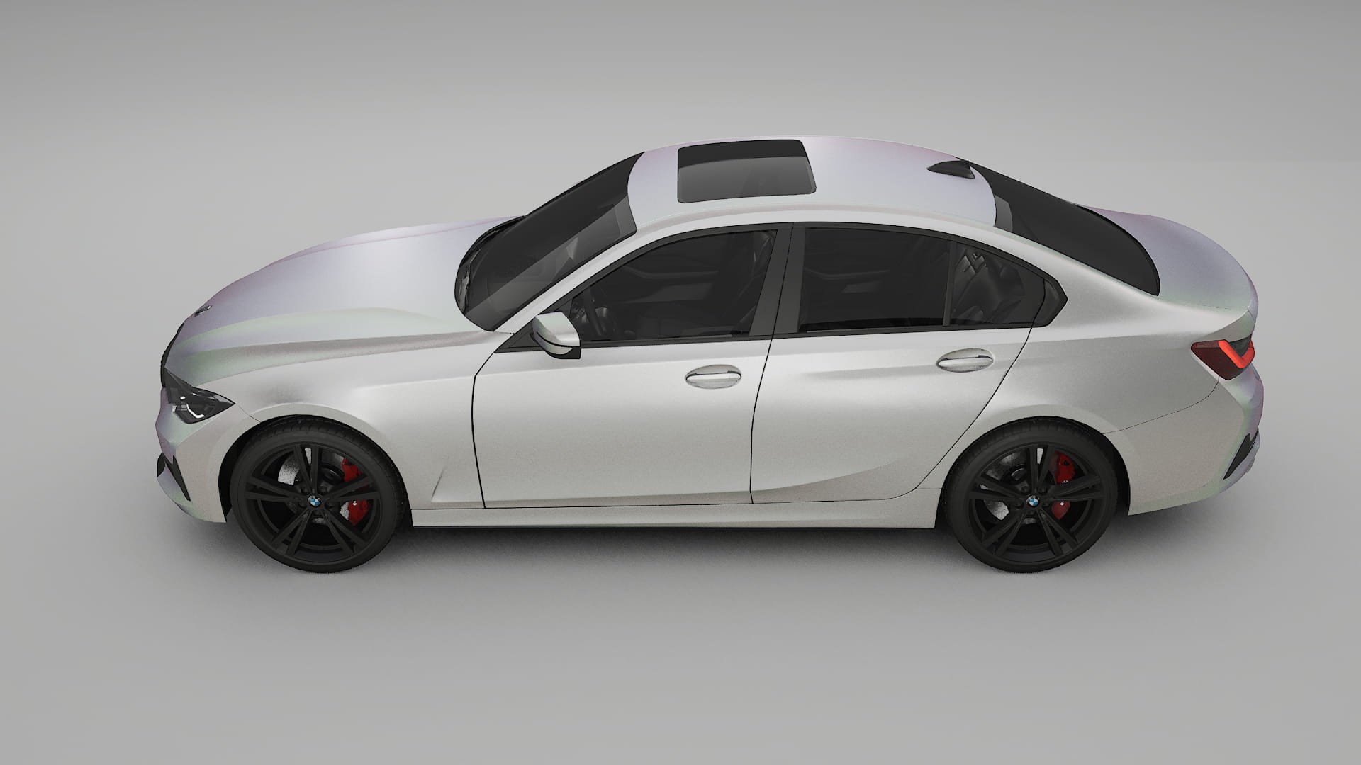 BMW 3 G20 prefacelift pre-LCI TPU Paint Protection Film | NEBULA Color Change PPF Full Pre-Cut Kit