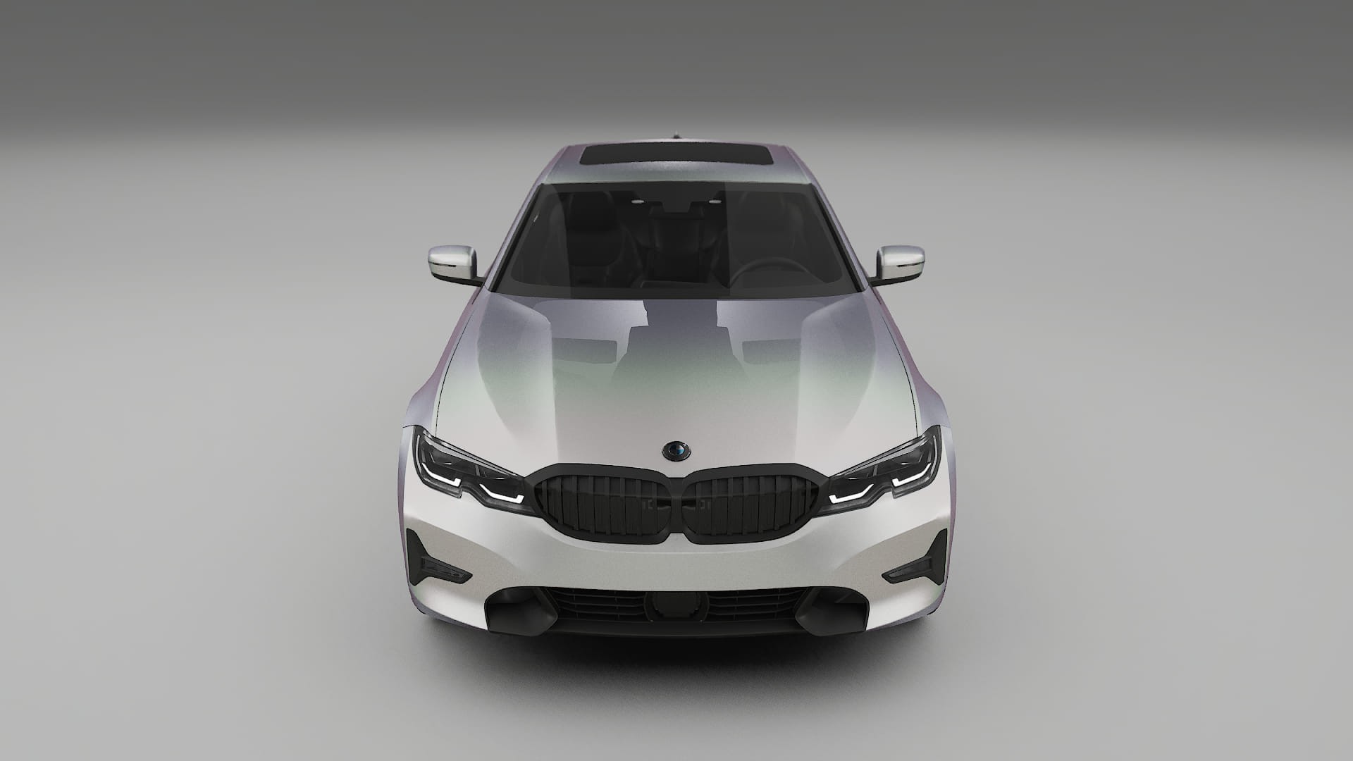 BMW 3 G20 prefacelift pre-LCI TPU Paint Protection Film | NEBULA Color Change PPF Full Pre-Cut Kit