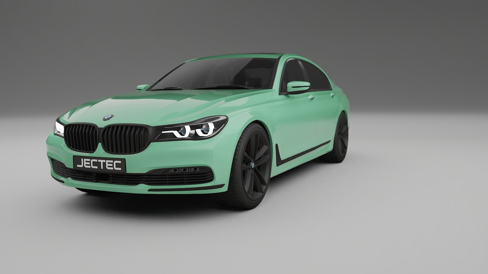 BMW 7 G11 G12 facelift LCI TPU Paint Protection Film | DUSTY Color Change PPF Full Pre-Cut Kit