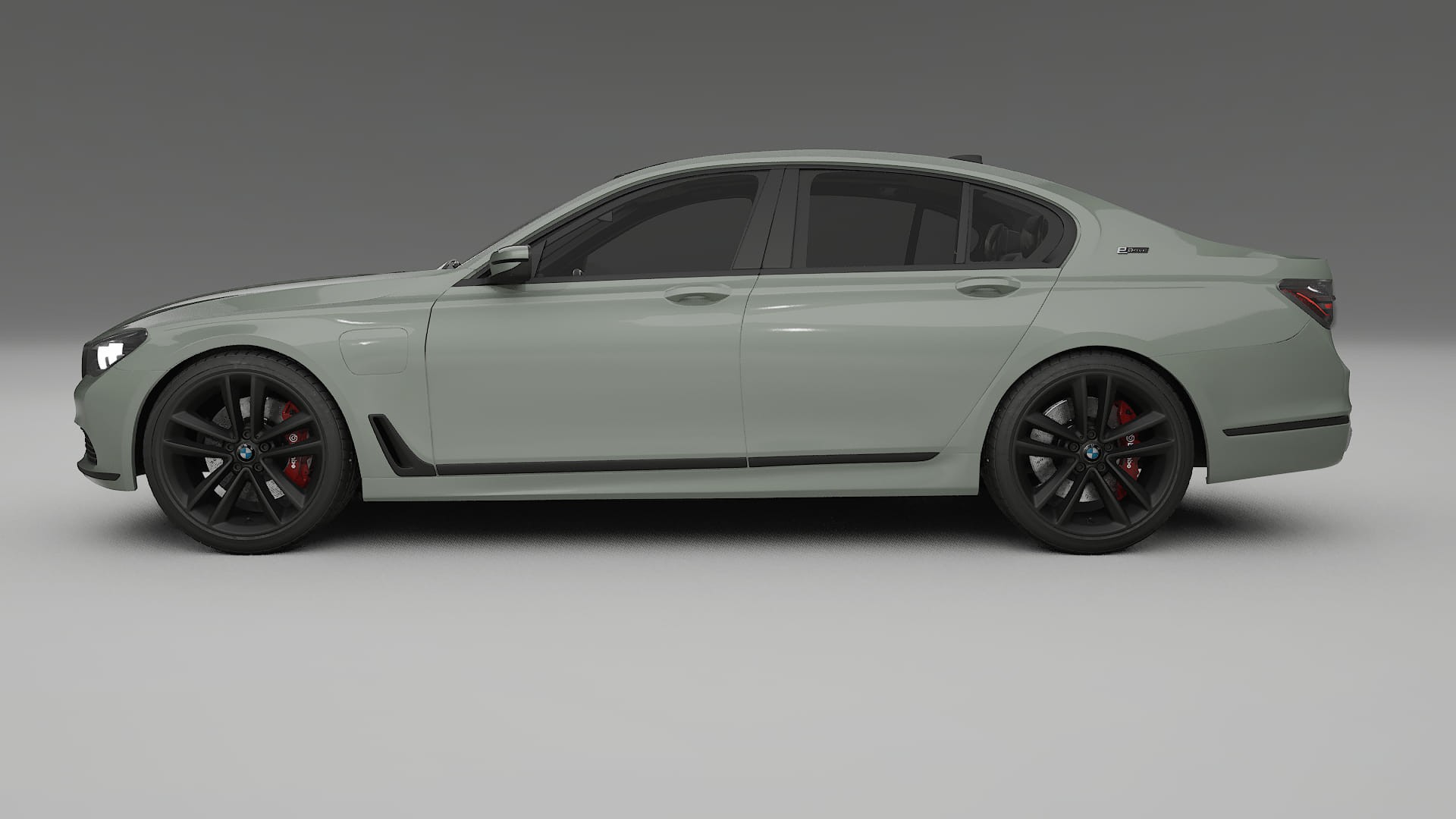 BMW 7 G11 G12 facelift LCI TPU Paint Protection Film | SLATE Color Change PPF Full Pre-Cut Kit