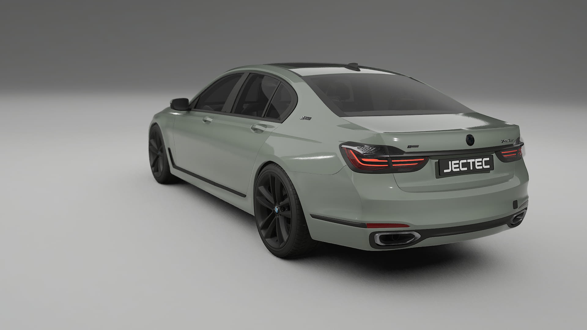 BMW 7 G11 G12 facelift LCI TPU Paint Protection Film | SLATE Color Change PPF Full Pre-Cut Kit