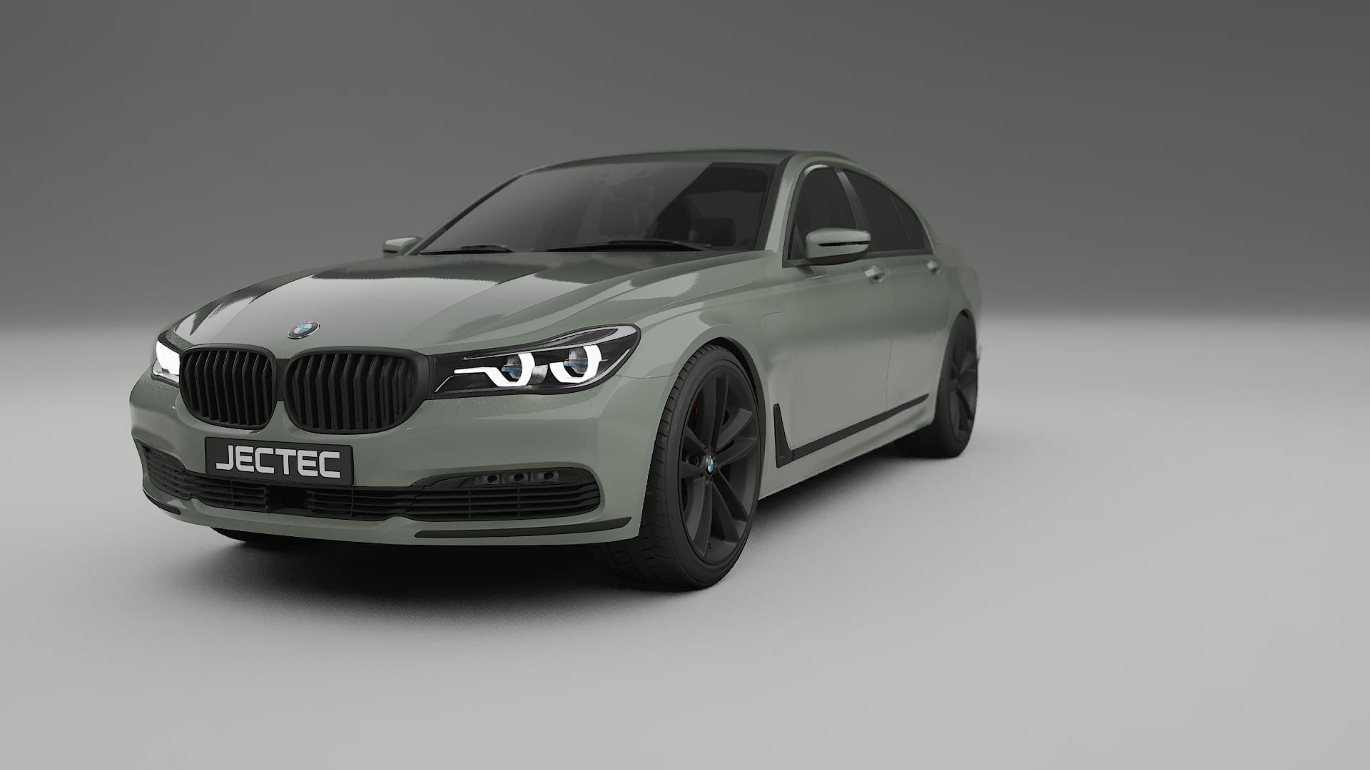 BMW 7 G11 G12 facelift LCI TPU Paint Protection Film | SLATE Color Change PPF Full Pre-Cut Kit