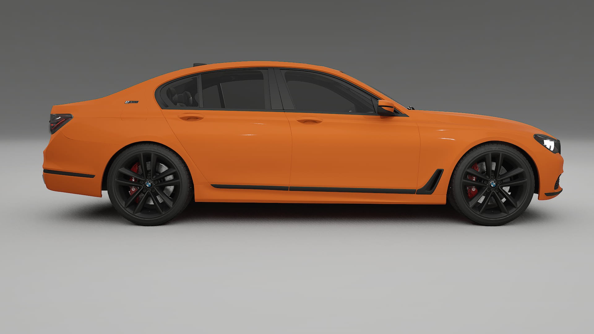 BMW 7 G11 G12 facelift LCI TPU Paint Protection Film | ROCKET Color Change PPF Full Pre-Cut Kit
