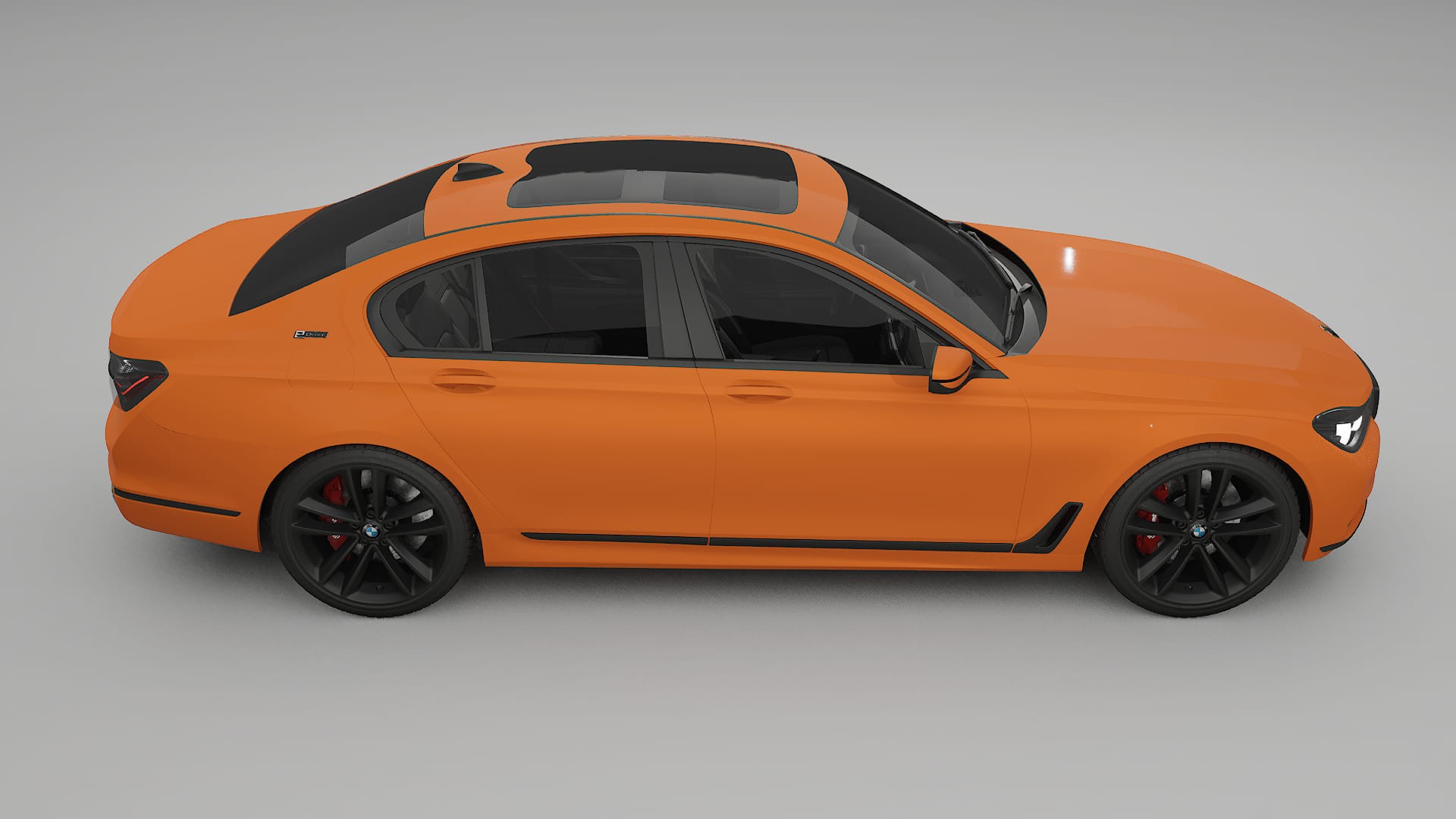 BMW 7 G11 G12 facelift LCI TPU Paint Protection Film | ROCKET Color Change PPF Full Pre-Cut Kit