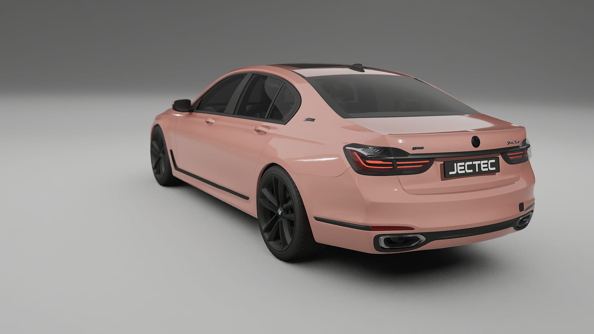 BMW 7 G11 G12 facelift LCI TPU Paint Protection Film | BLUSH Color Change PPF Full Pre-Cut Kit