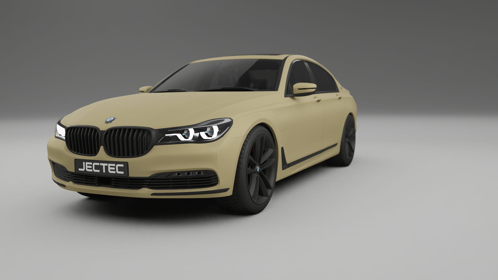 BMW 7 G11 G12 facelift LCI TPU Paint Protection Film | SAND Color Change PPF Full Pre-Cut Kit