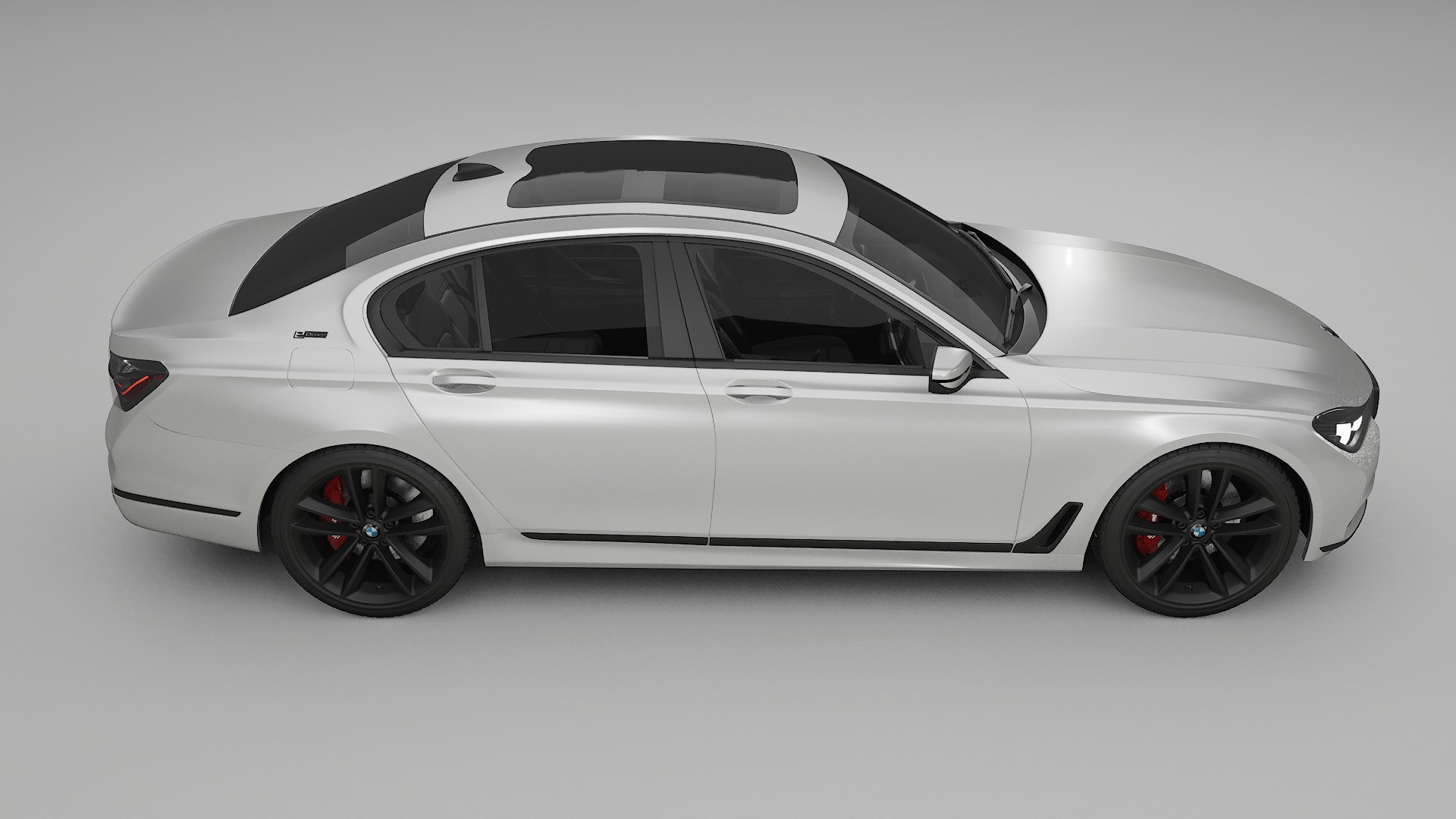 BMW 7 G11 G12 facelift LCI TPU Paint Protection Film | OPAL Color Change PPF Full Pre-Cut Kit