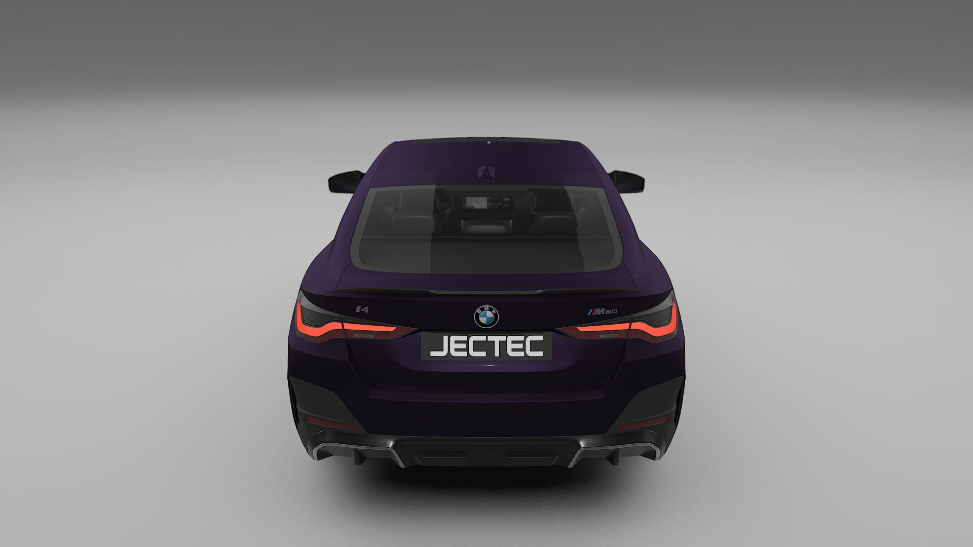BMW I4 G26 M-Package TPU Paint Protection Film | VIOLET Color Change PPF Full Pre-Cut Kit
