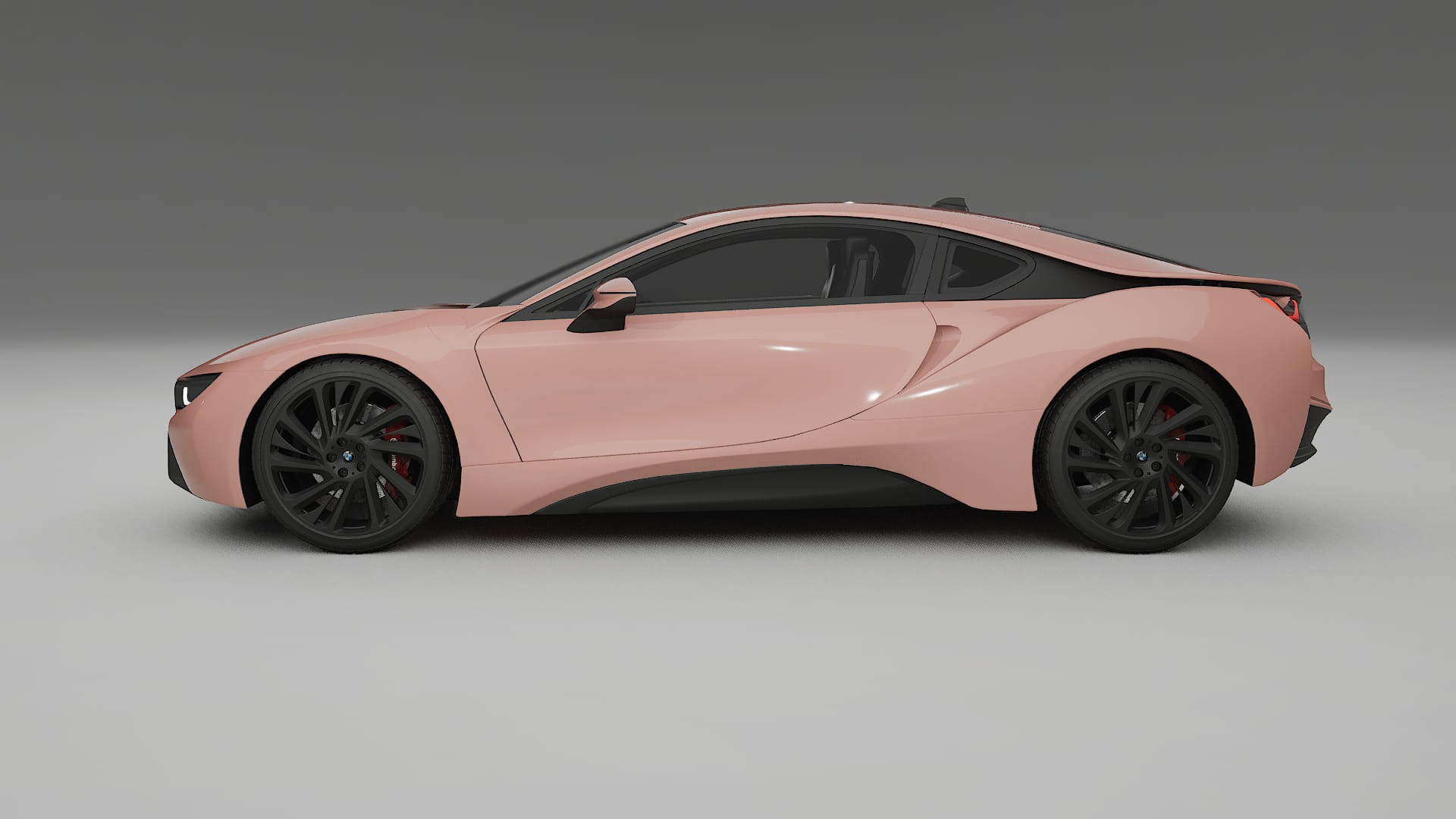 BMW I8 I12 TPU Paint Protection Film | BLUSH Color Change PPF Full Pre-Cut Kit