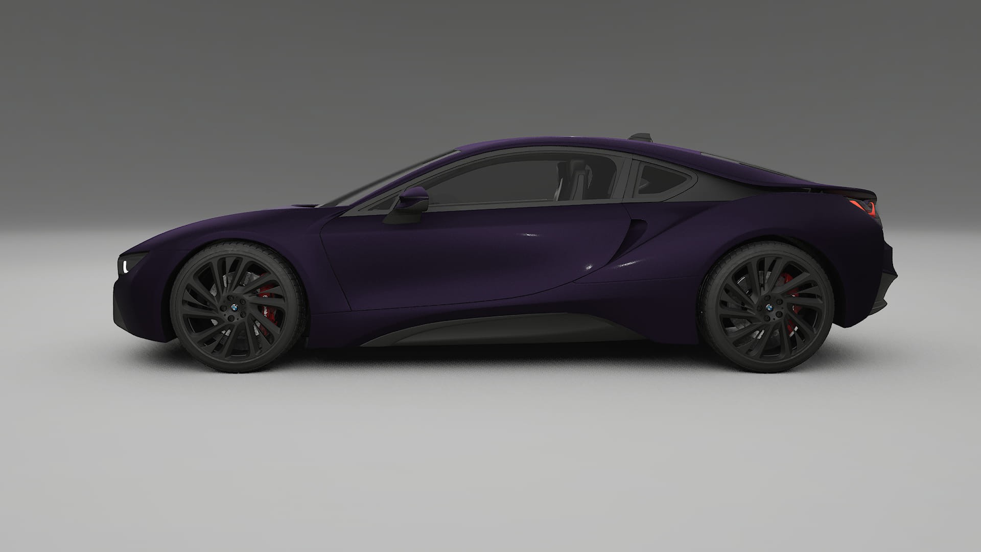 BMW I8 I12 TPU Paint Protection Film | VIOLET Color Change PPF Full Pre-Cut Kit