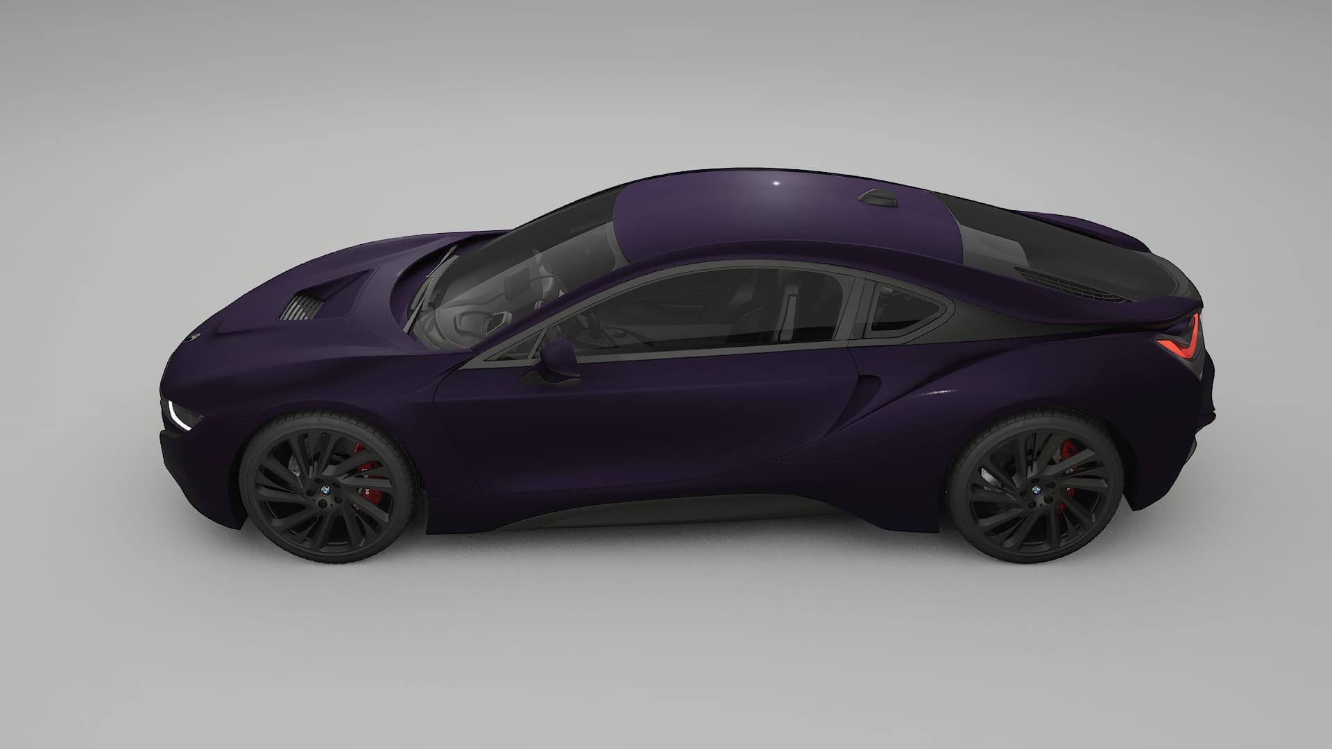 BMW I8 I12 TPU Paint Protection Film | VIOLET Color Change PPF Full Pre-Cut Kit