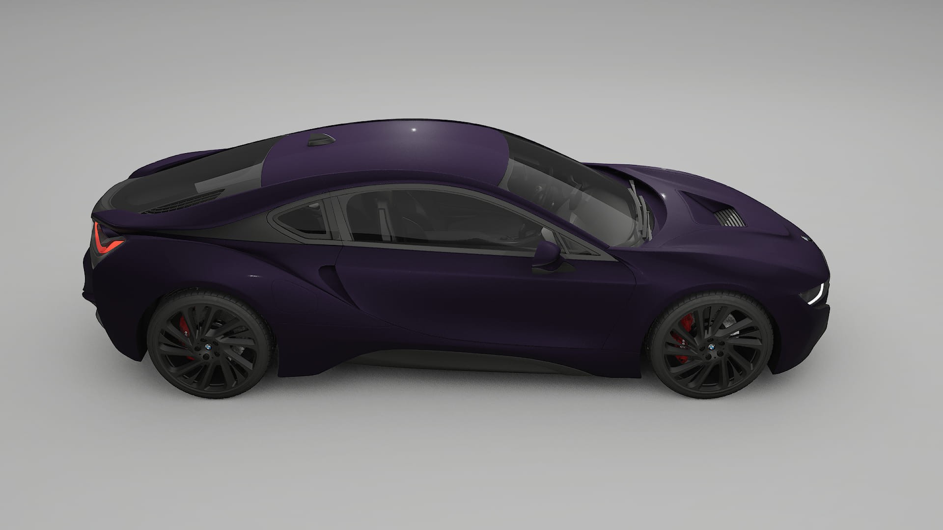 BMW I8 I12 TPU Paint Protection Film | VIOLET Color Change PPF Full Pre-Cut Kit