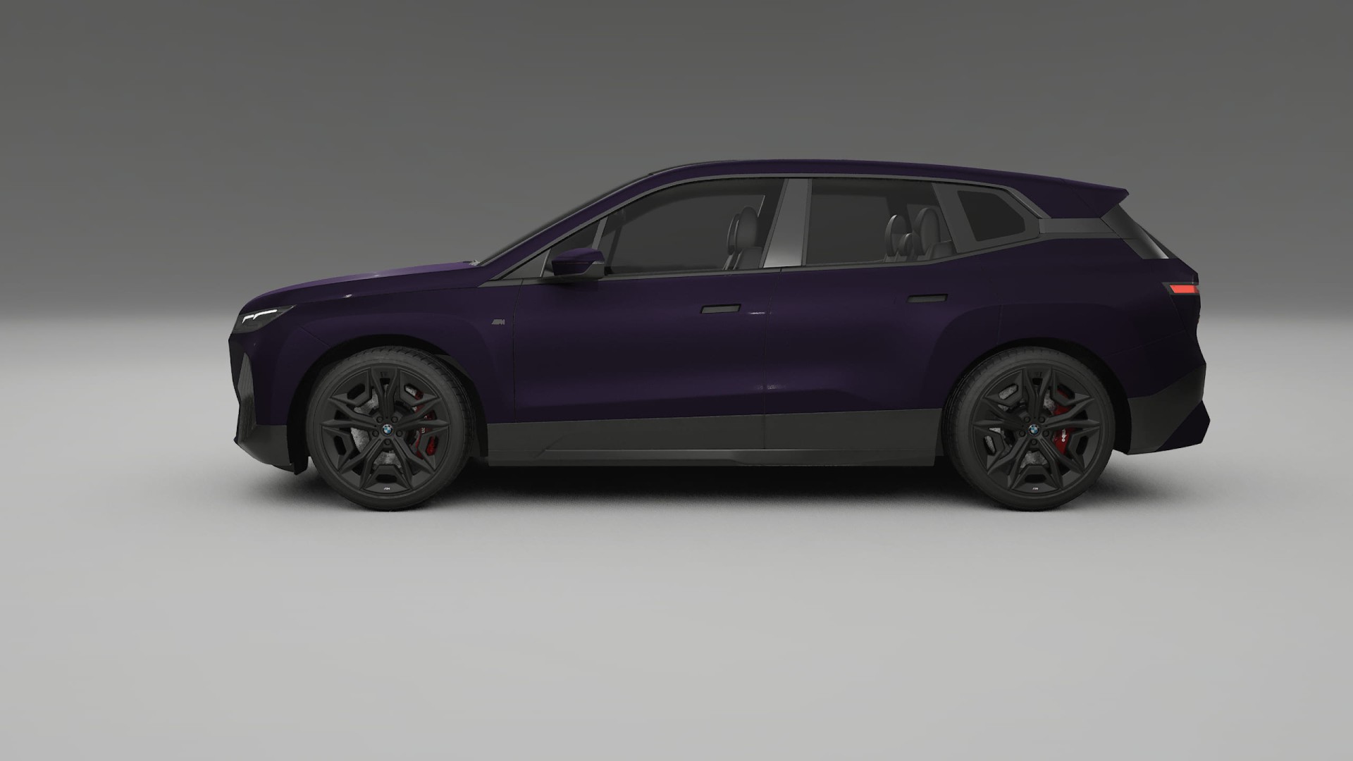 BMW iX M60 TPU Paint Protection Film | VIOLET Color Change PPF Full Pre-Cut Kit