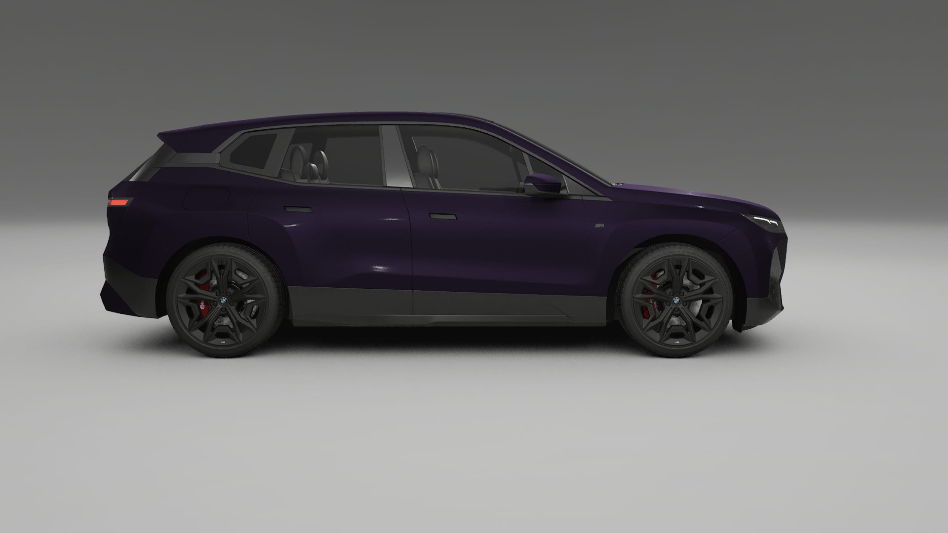 BMW iX M60 TPU Paint Protection Film | VIOLET Color Change PPF Full Pre-Cut Kit