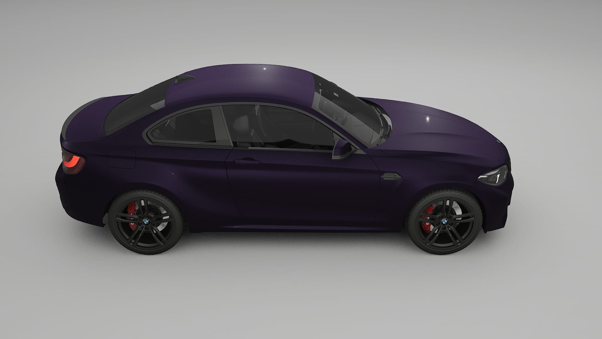 BMW M2 F87 facelift LCI TPU Paint Protection Film | VIOLET Color Change PPF Full Pre-Cut Kit