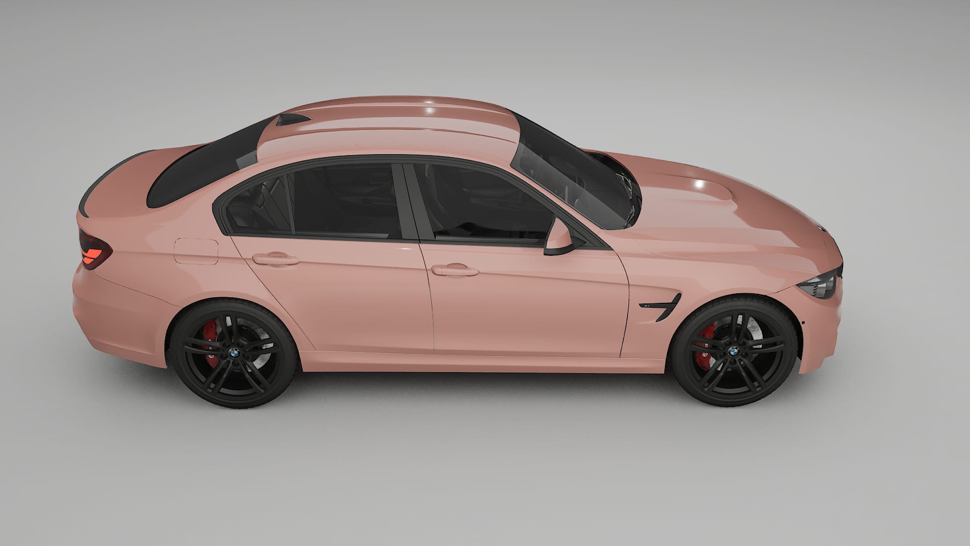 BMW M3 F80 TPU Paint Protection Film | BLUSH Color Change PPF Full Pre-Cut Kit