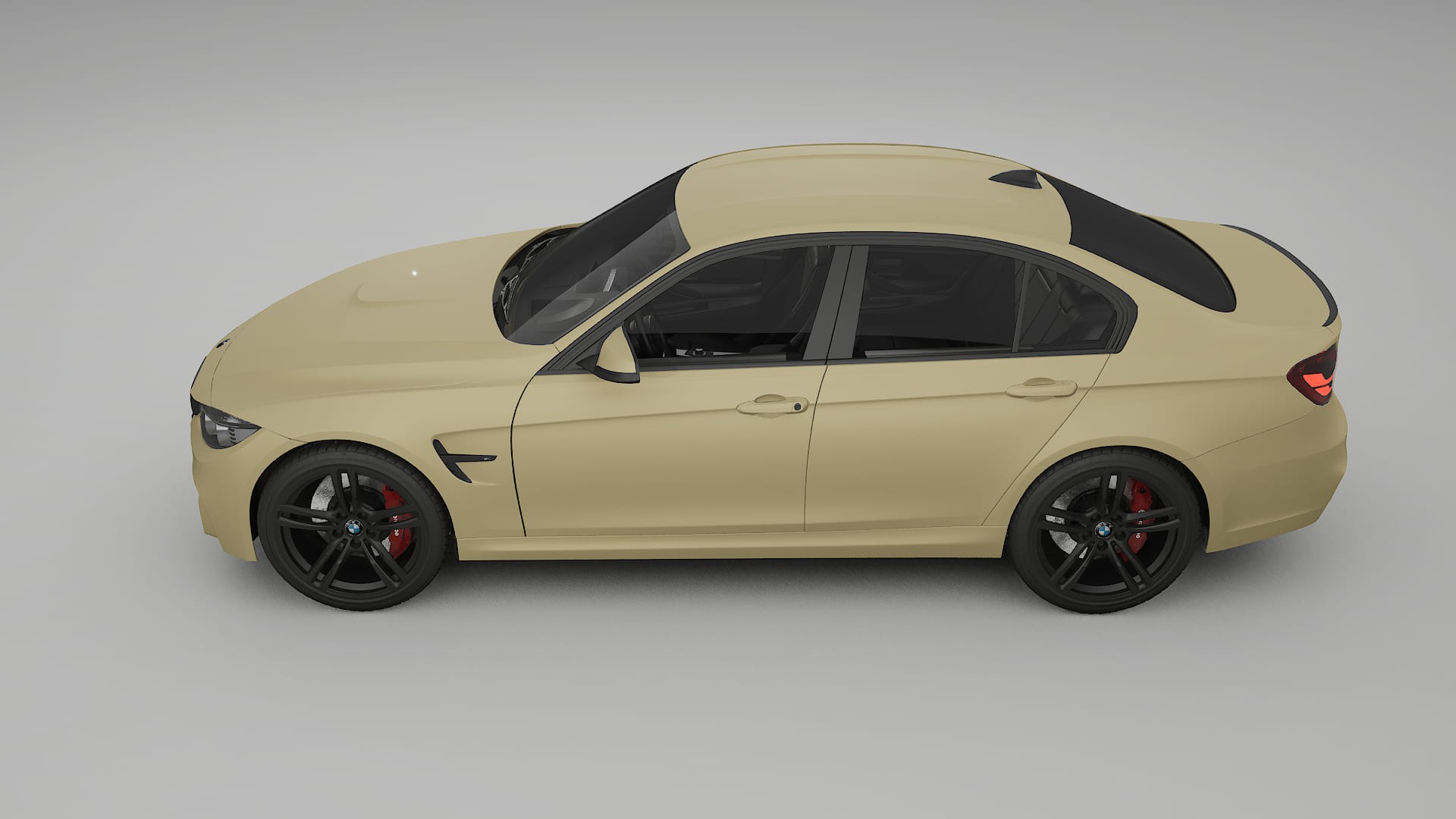 BMW M3 F80 TPU Paint Protection Film | SAND Color Change PPF Full Pre-Cut Kit