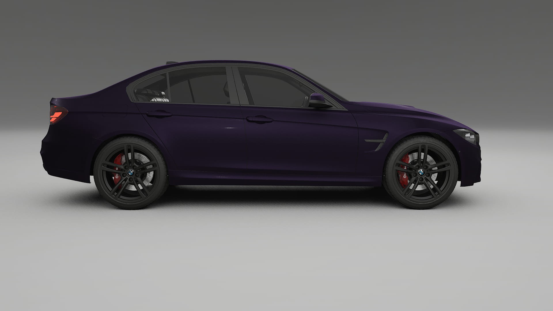BMW M3 F80 TPU Paint Protection Film | VIOLET Color Change PPF Full Pre-Cut Kit