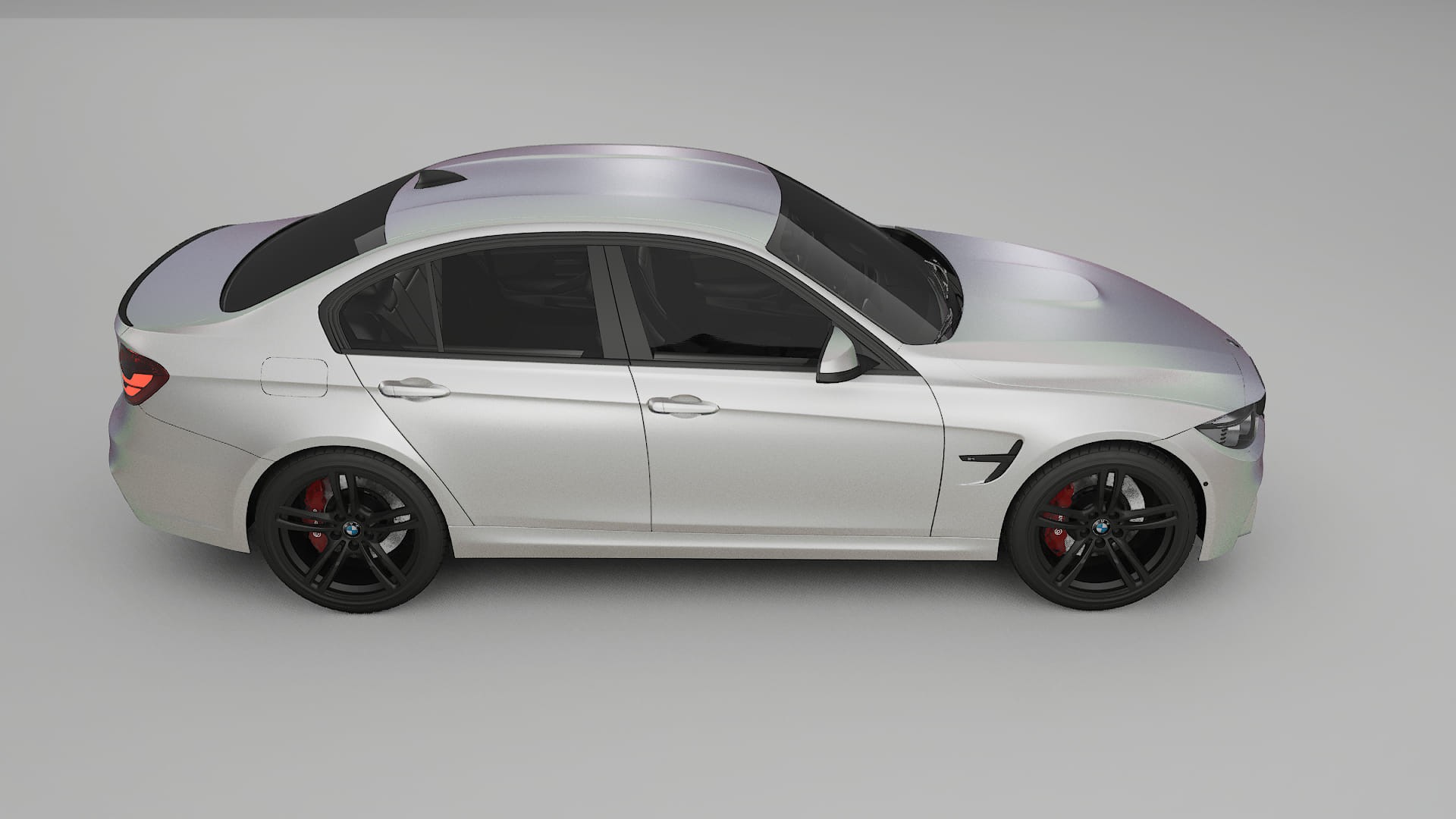 BMW M3 F80 TPU Paint Protection Film | NEBULA Color Change PPF Full Pre-Cut Kit