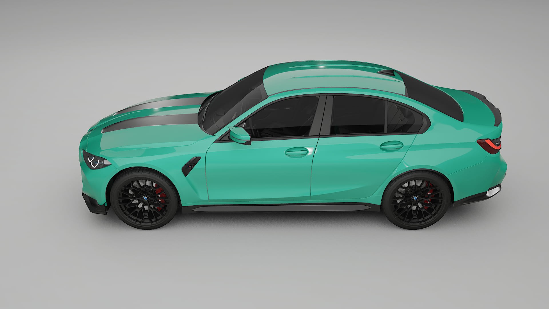 BMW M3 G80 Competition CS TPU Paint Protection Film | JEWEL Color Change PPF Full Pre-Cut Kit