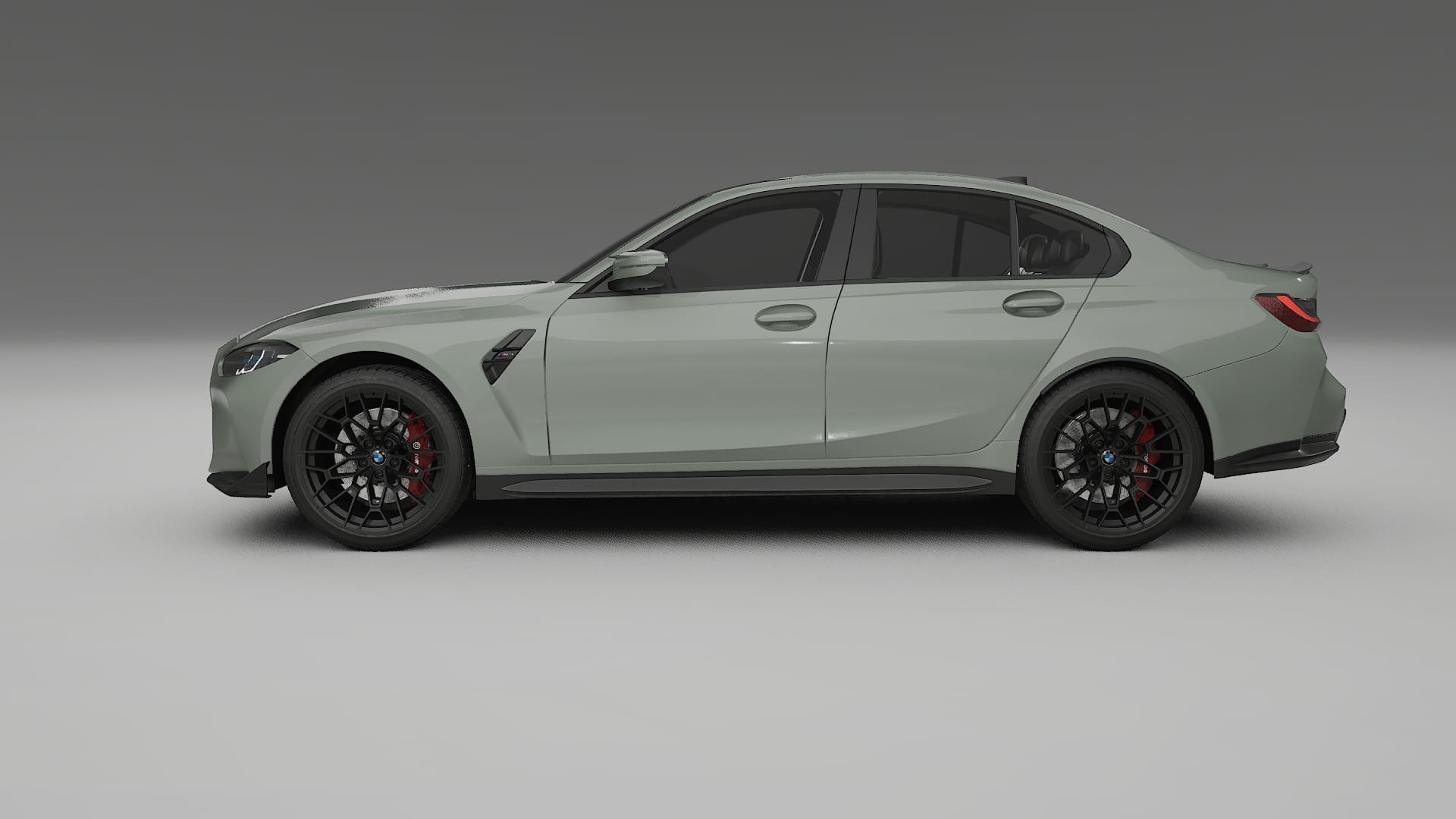 BMW M3 G80 Competition CS TPU Paint Protection Film | SLATE Color Change PPF Full Pre-Cut Kit
