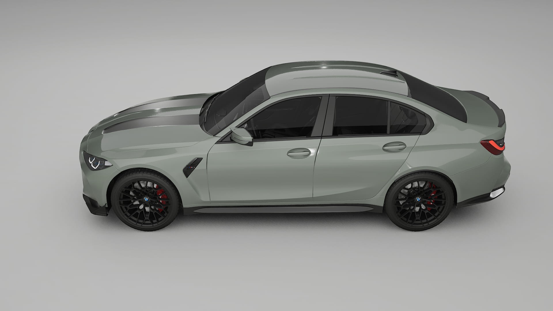 BMW M3 G80 Competition CS TPU Paint Protection Film | SLATE Color Change PPF Full Pre-Cut Kit