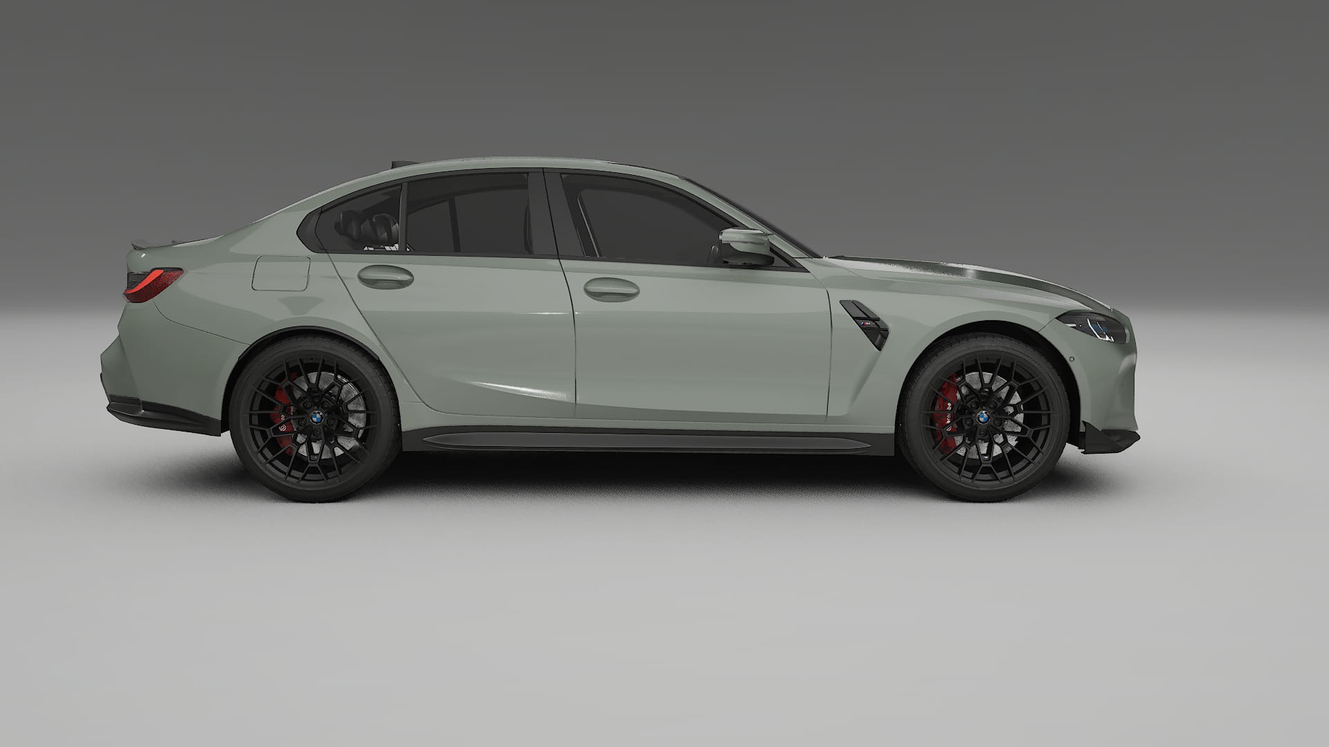 BMW M3 G80 Competition CS TPU Paint Protection Film | SLATE Color Change PPF Full Pre-Cut Kit